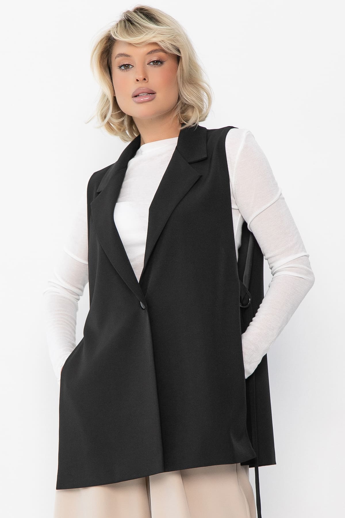 Жилет Статус (черный) Б14060-24М