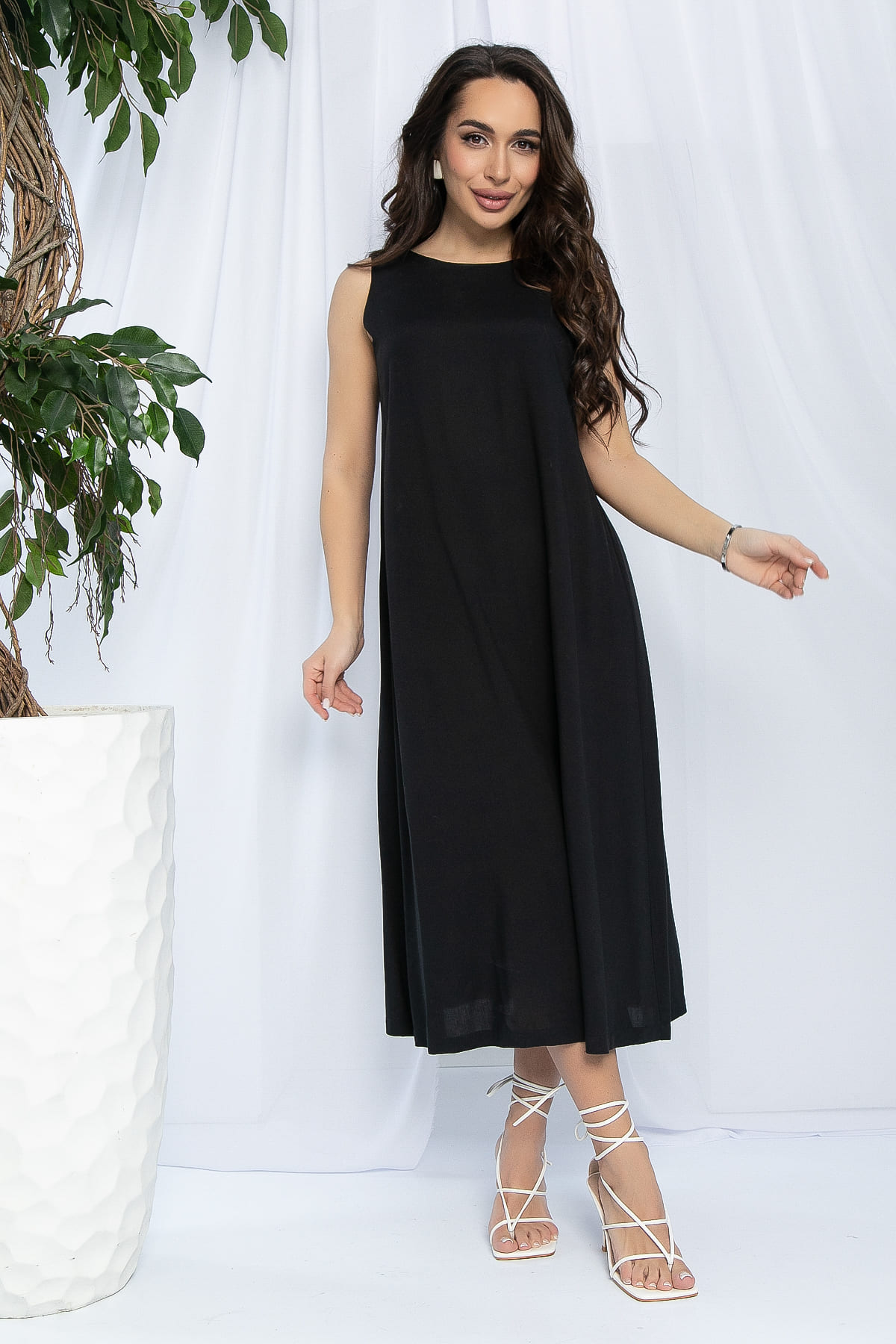 Сарафан Нестер (черный) П13144-25М