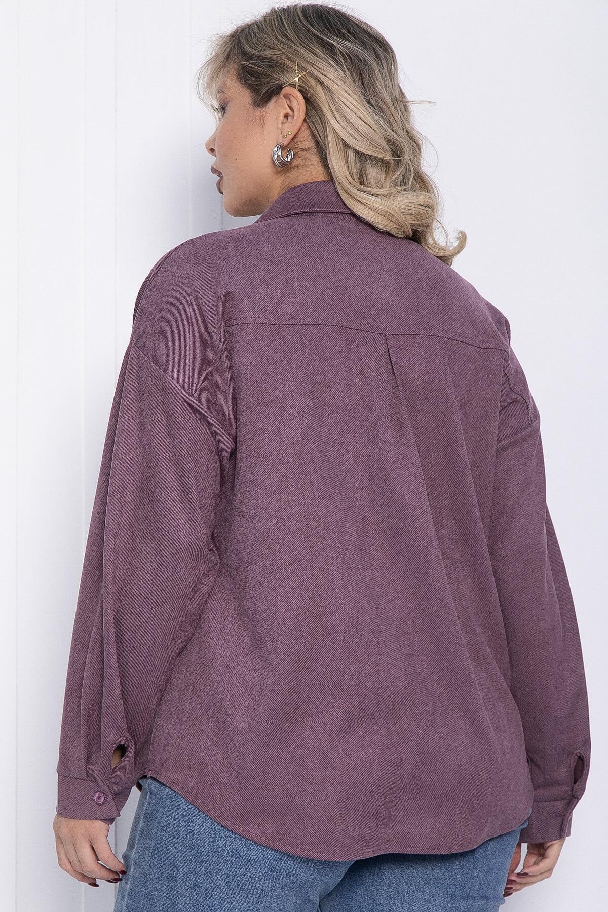 Рубашка Милолика  (сливовый) Б15440-18М