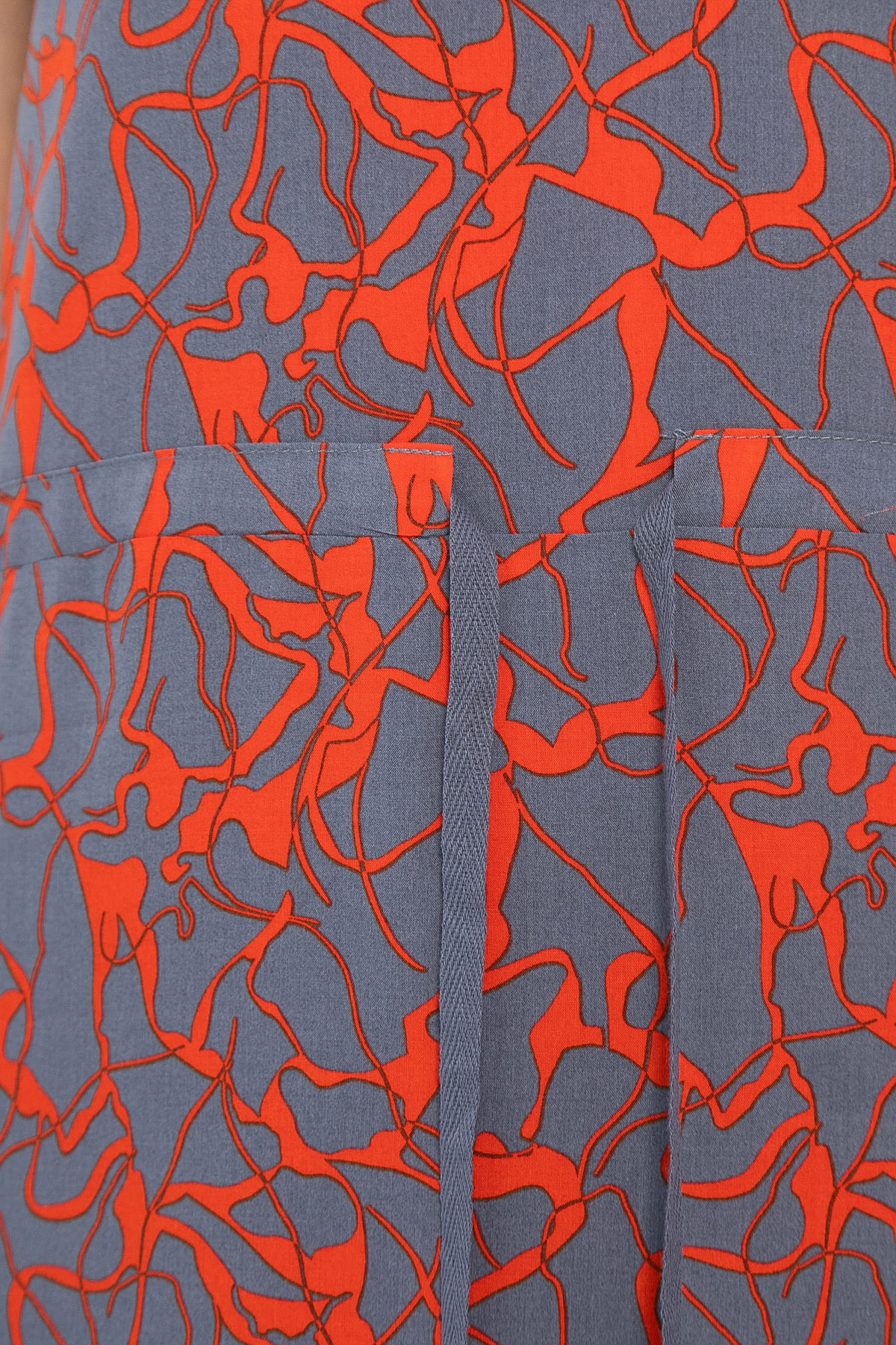 Платье Мэри (серое) П13881-12М