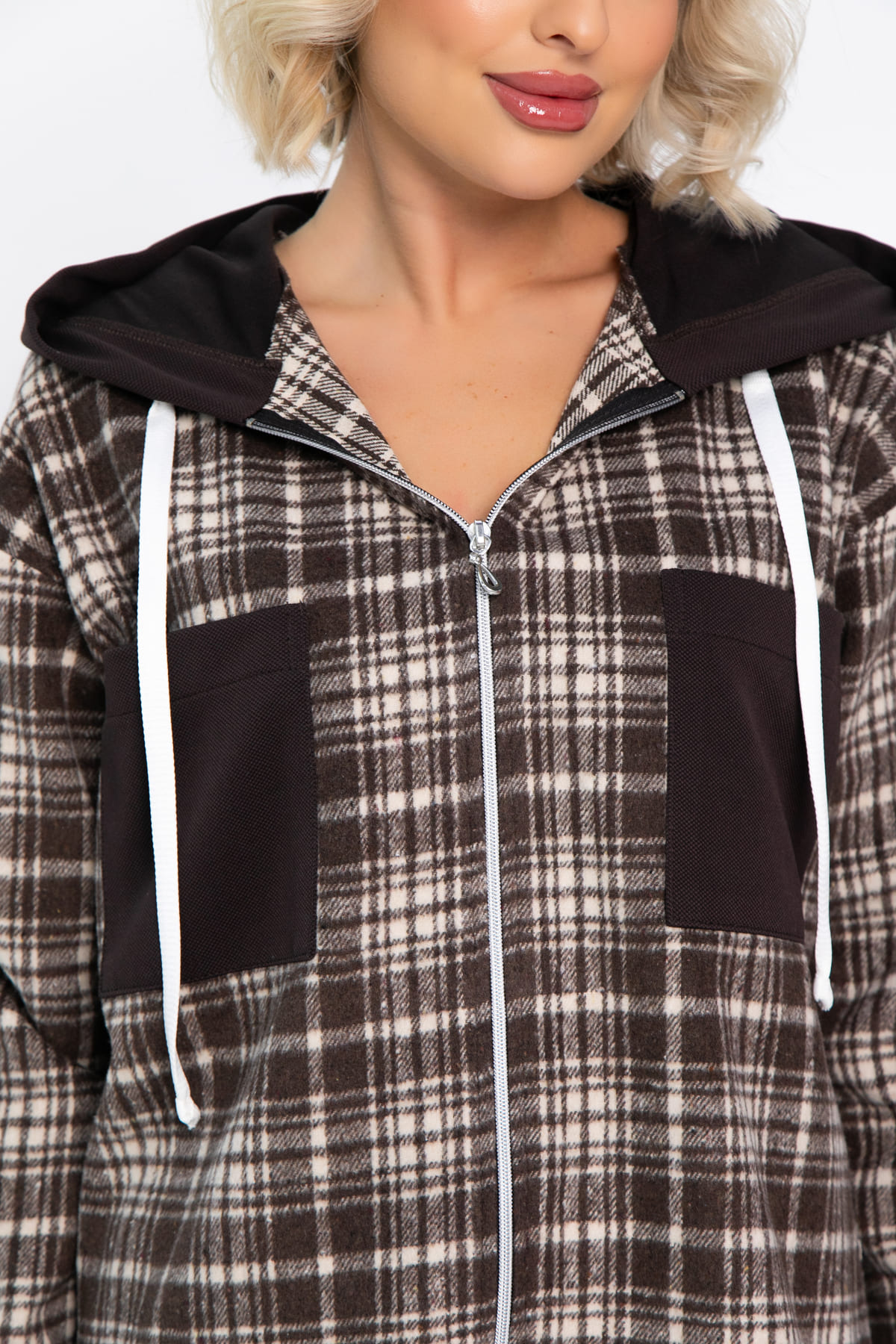 Рубашка Больше чем стиль (коричневая) Б14735-50М