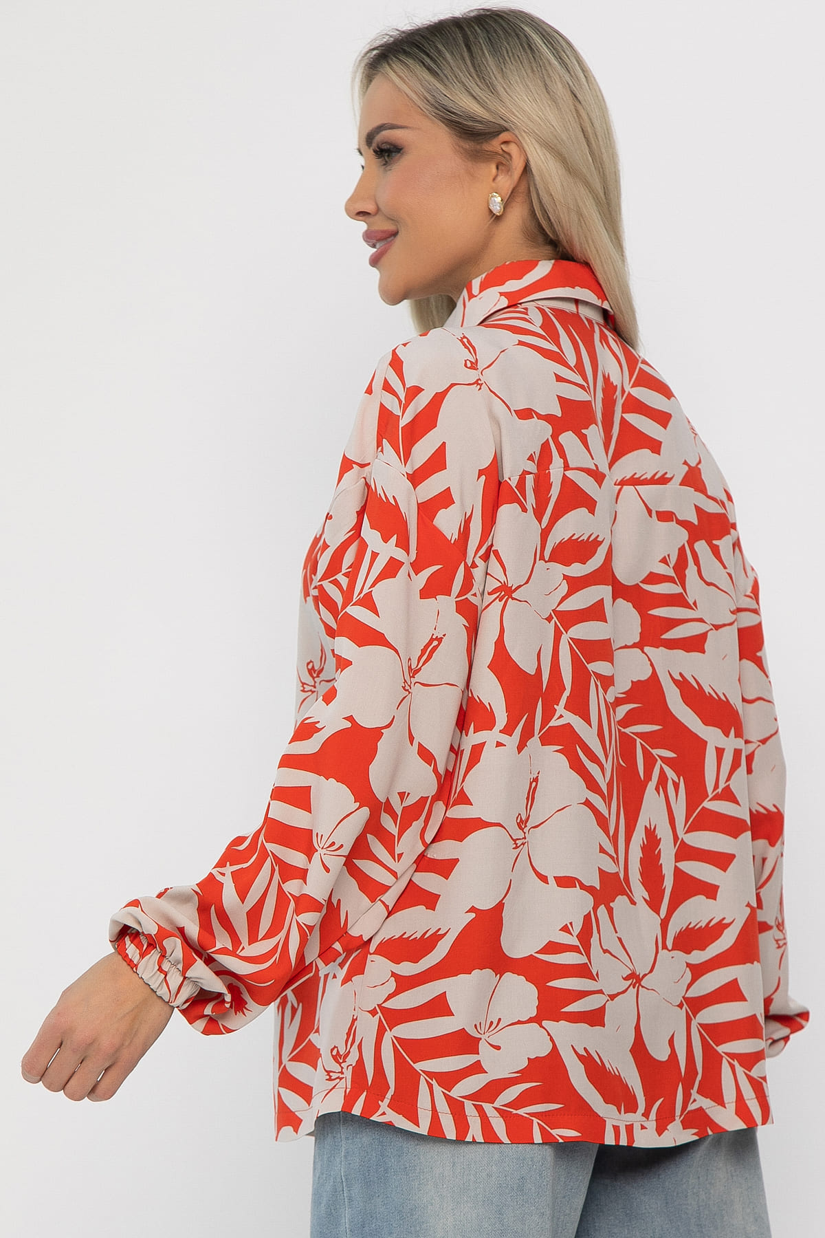 Рубашка Массандра (оранжевая) Б13761-25М