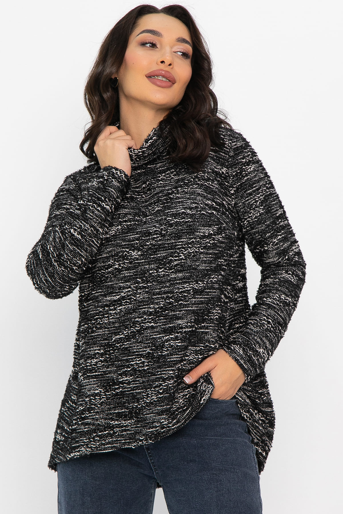 Джемпер Велита (черный) Б14615-16М