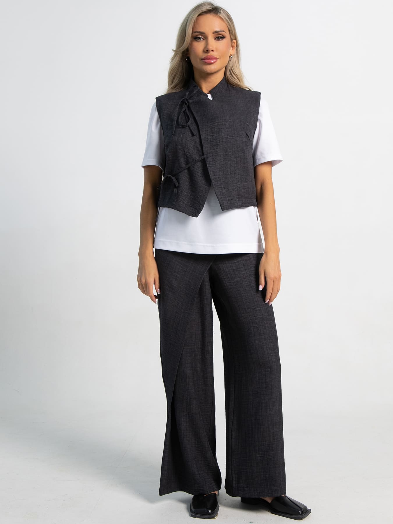 Костюм Обворожительный образ (темно-серый) К15426-10М