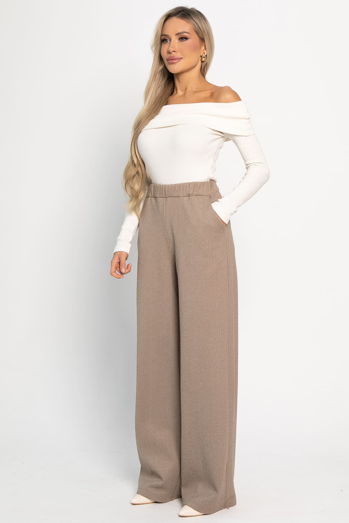 Брюки Остатки тепла (капучино) Б14955-7М