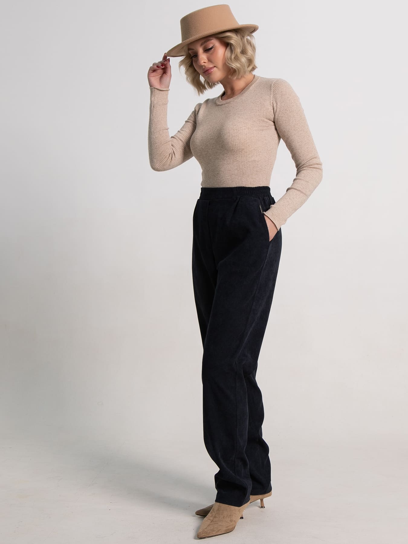 Брюки Люсьен (синий) Б15180-13М