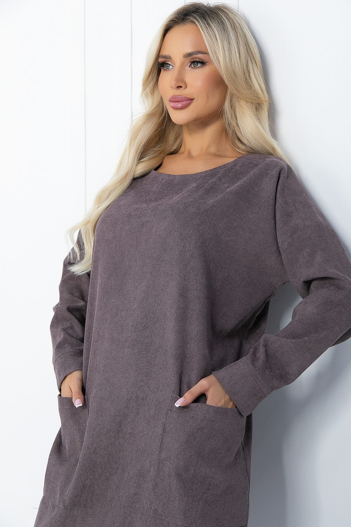 Платье Нова (пыльная роза) П11619