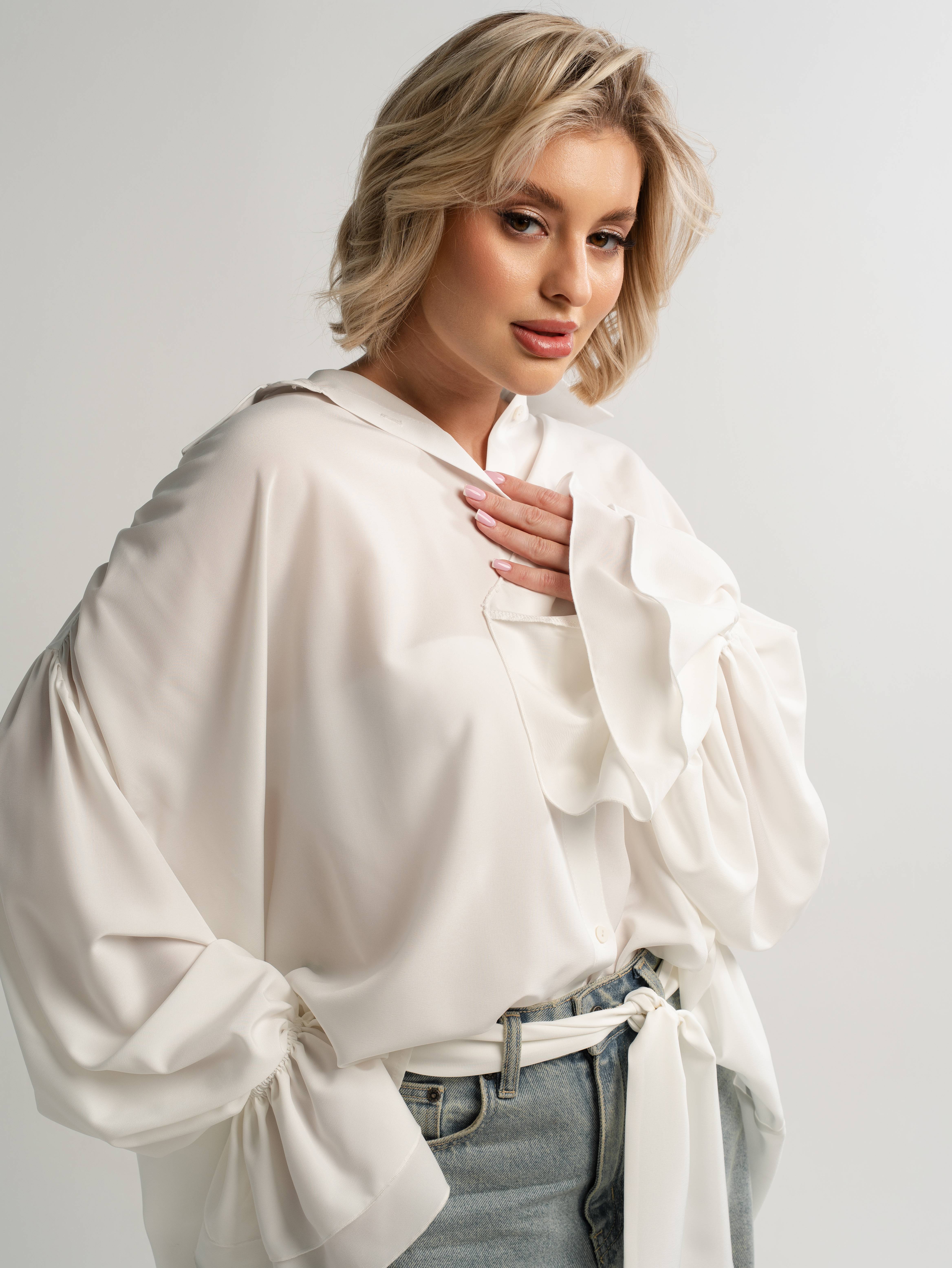Блуза Присцилла (экрю) Б14950-5М