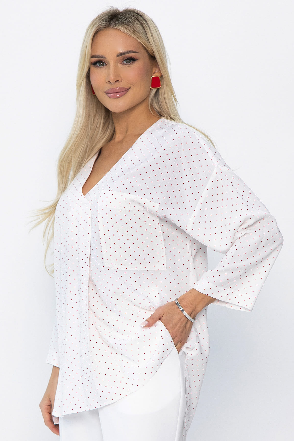 Блуза Статица (молочная) Б13776-16М