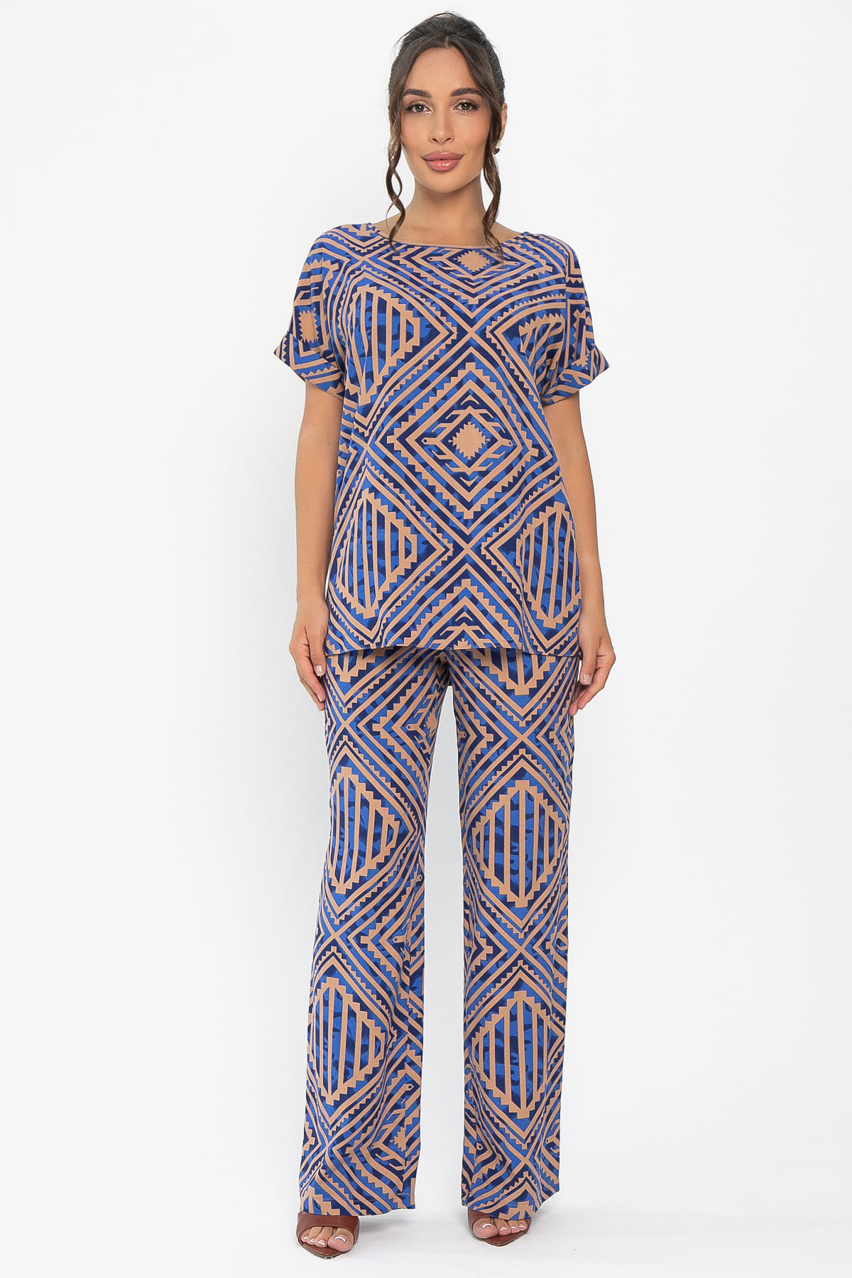 Костюм Летний бриз (синий) К13982-12М