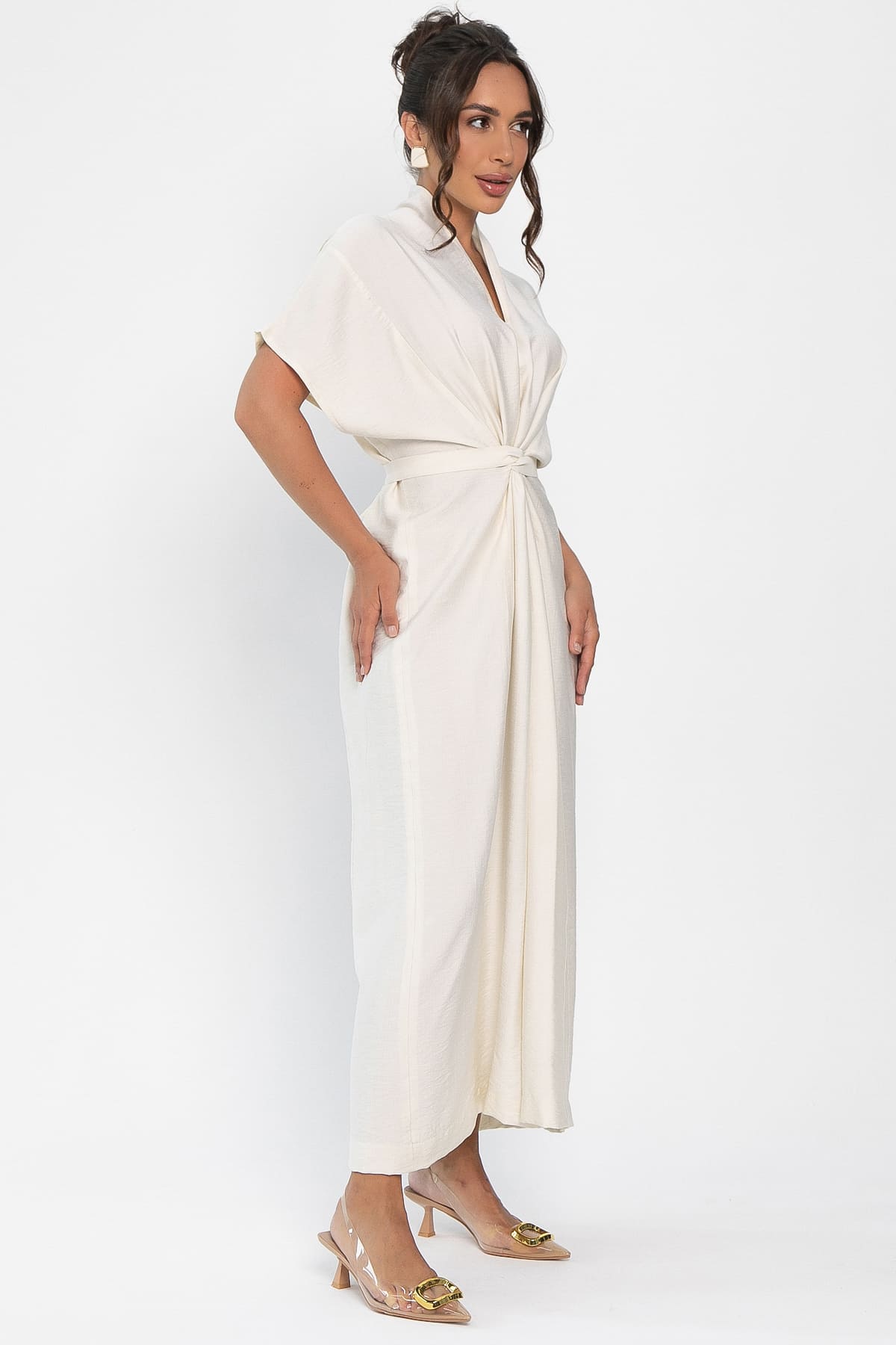 Платье Исландия (молочное) П14009-30М