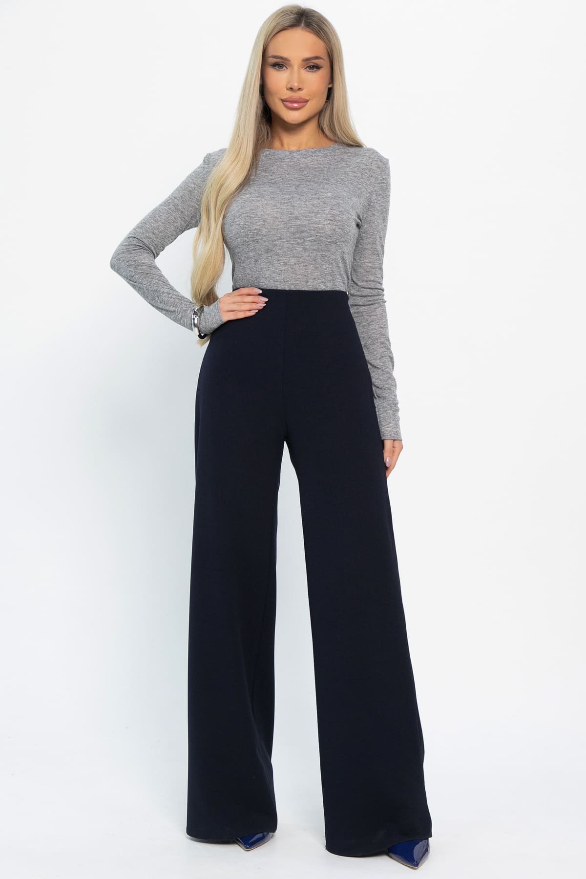 Брюки Азра (темно-синие) Б14886-4М