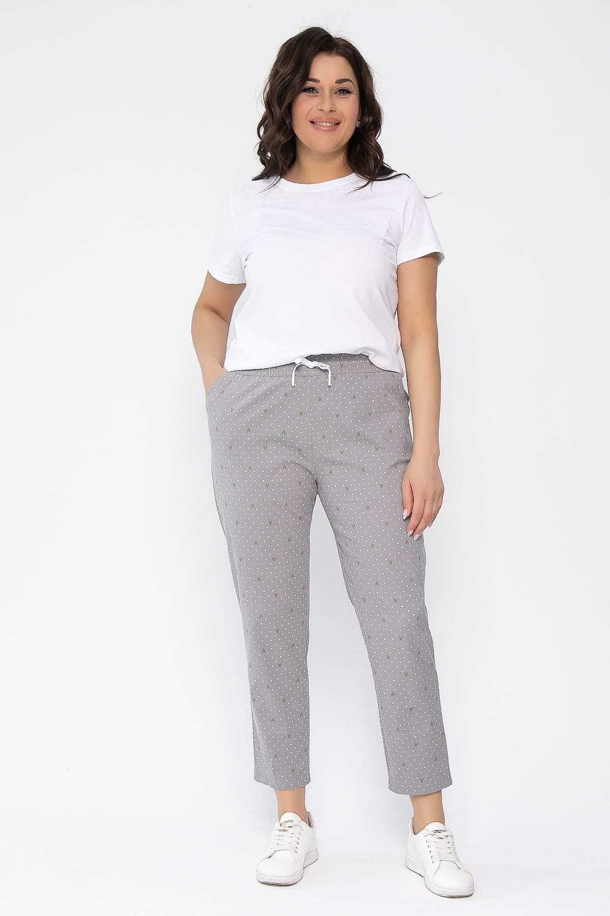 Брюки Мэйзи (серые) Б13420-8М