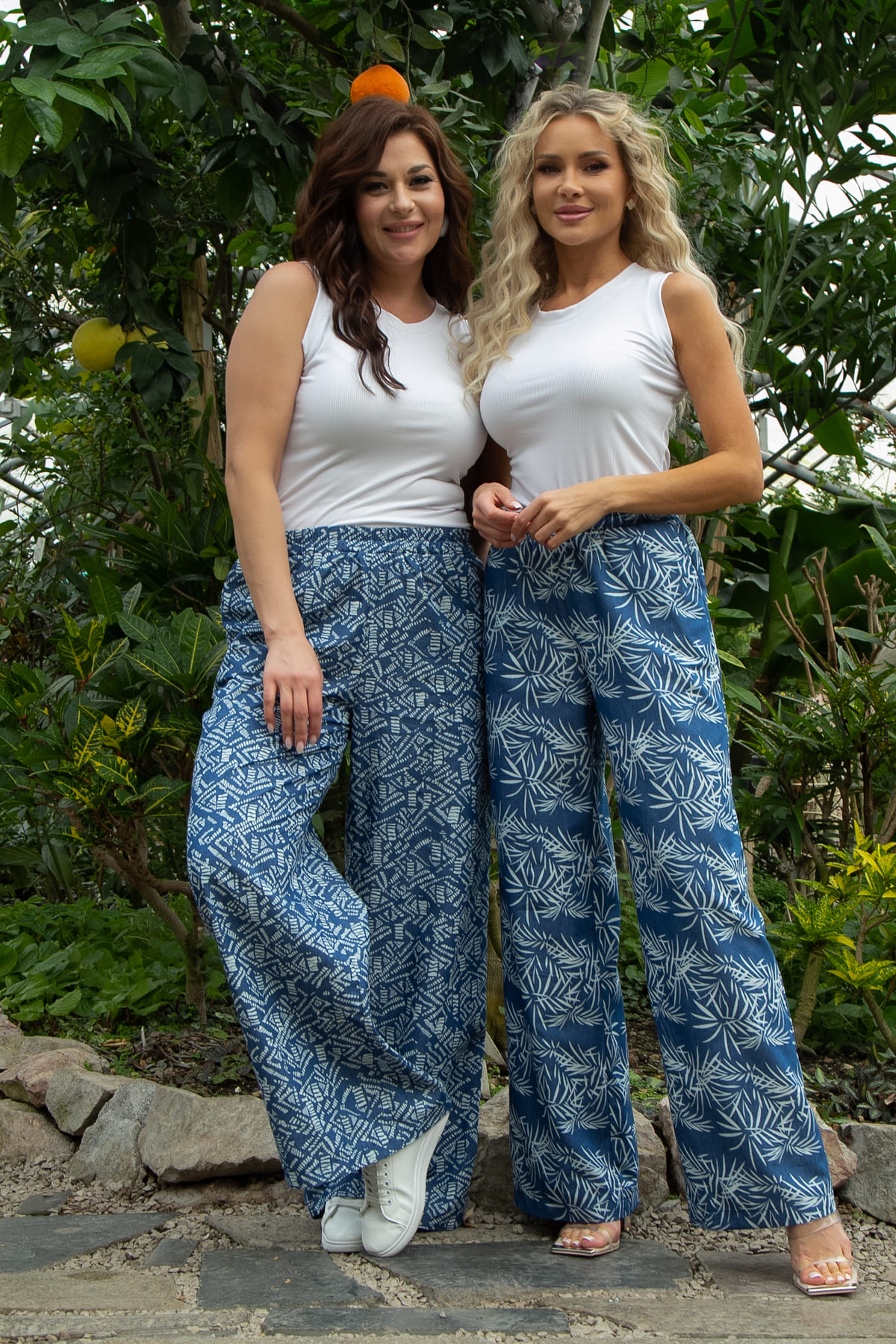 Брюки Летняя пора (синие) Б13477-16М