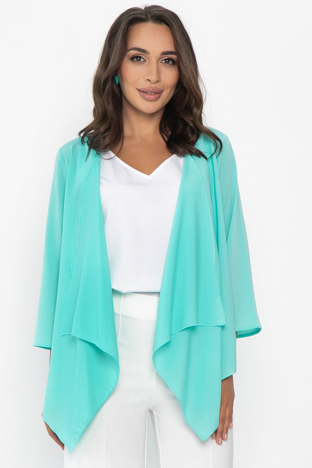 Кардиган Сирена (бирюзовый) Б13967-16М