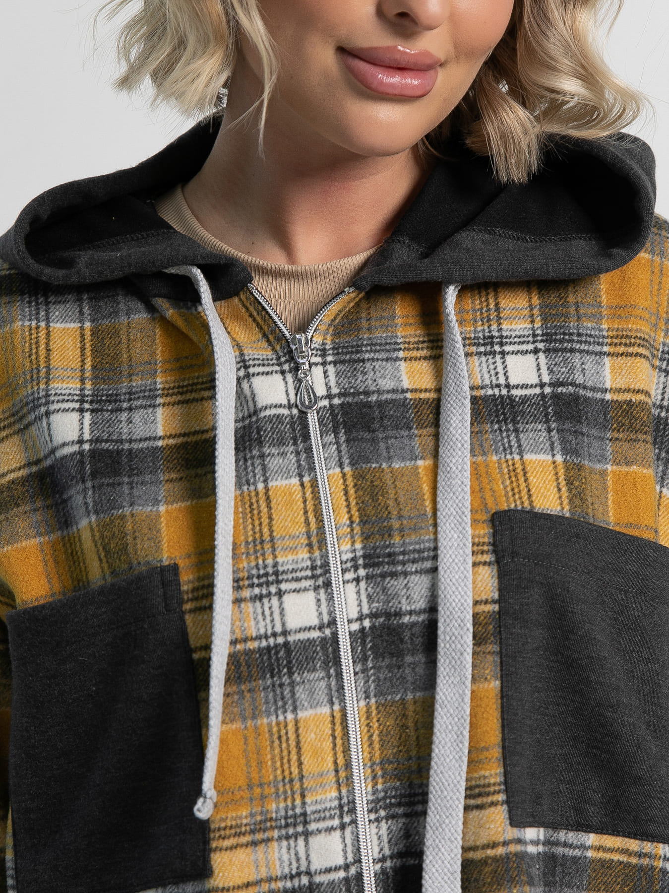 Рубашка Больше чем стиль НЬЮ (желтая) Б15127-50М