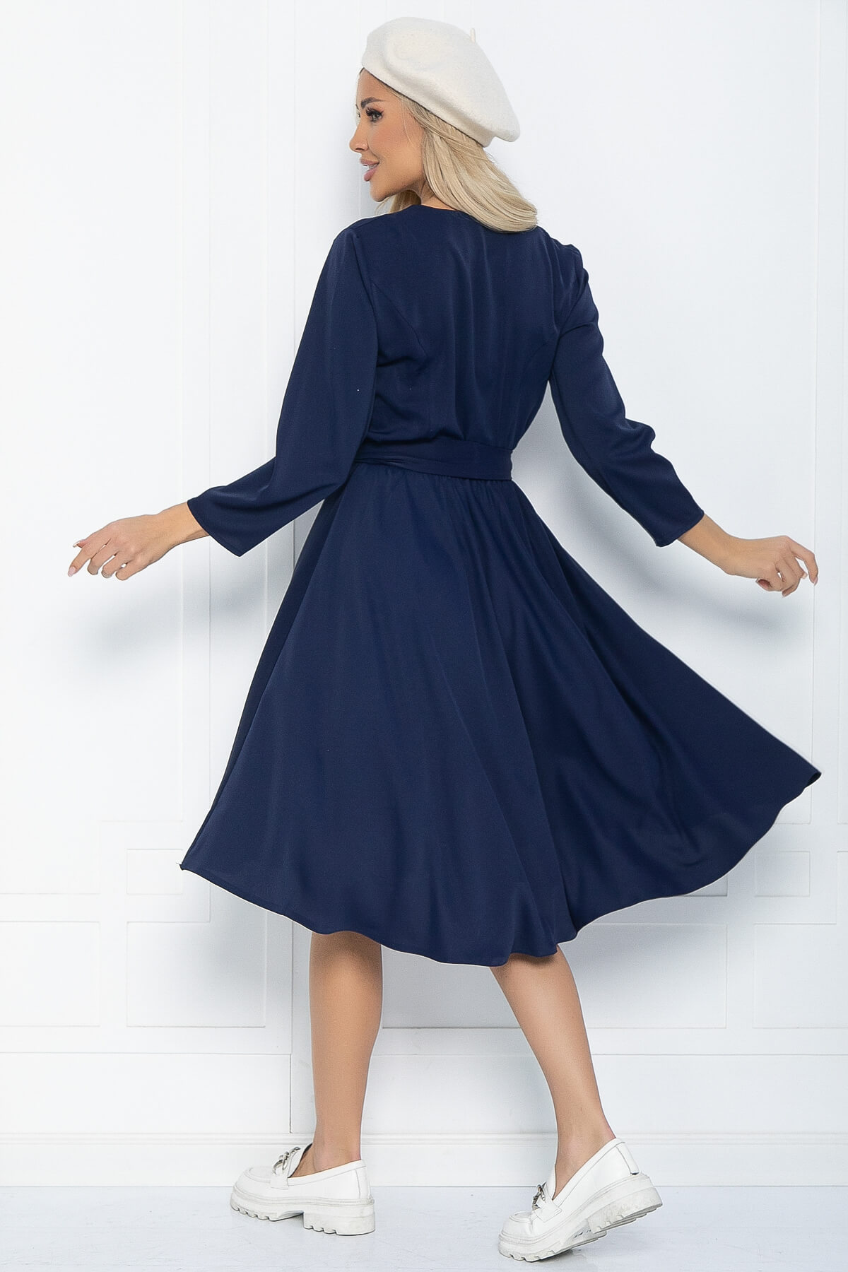 Платье Холли (синее) П11992