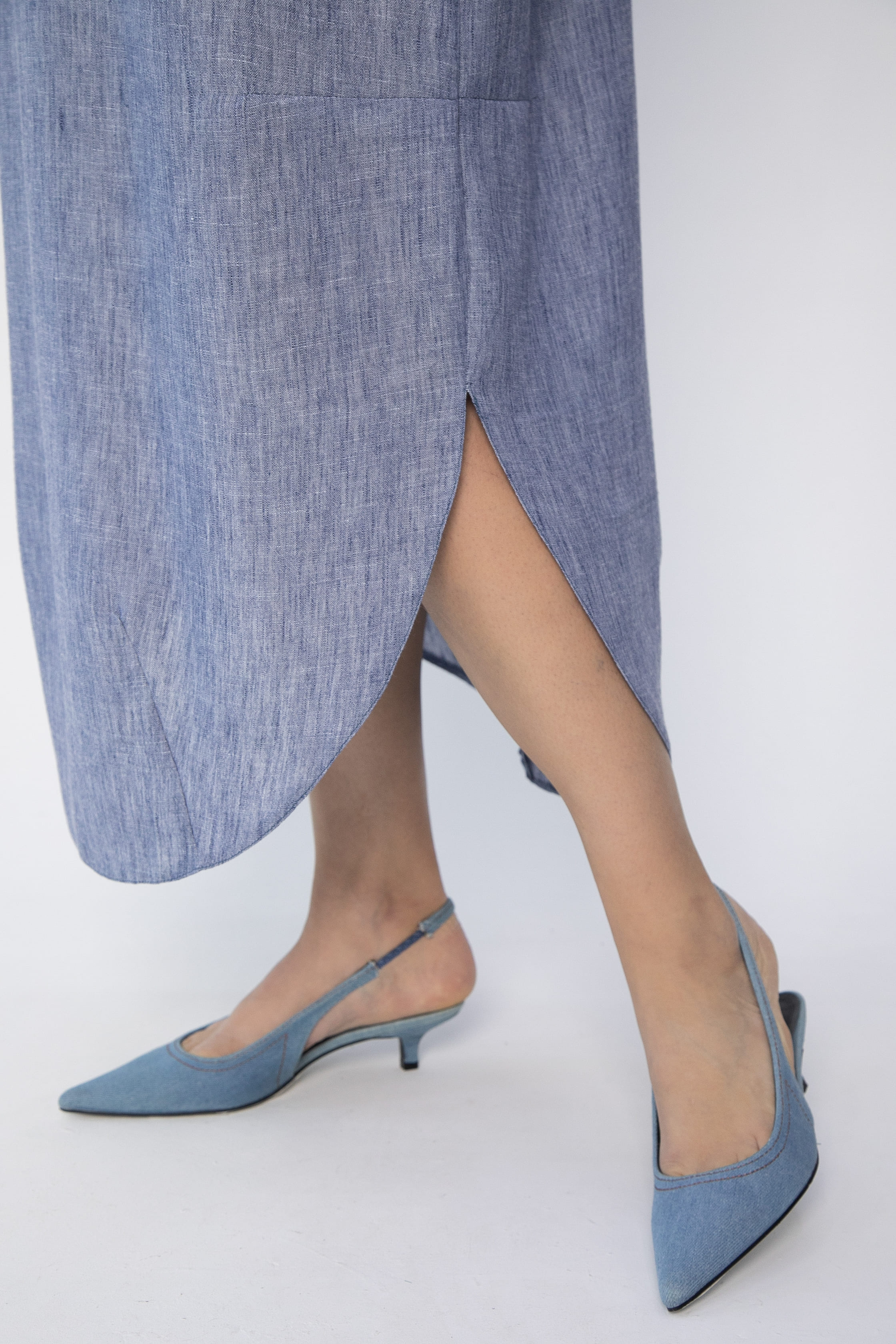 Платье В отпуск (джинс) П13707-8М