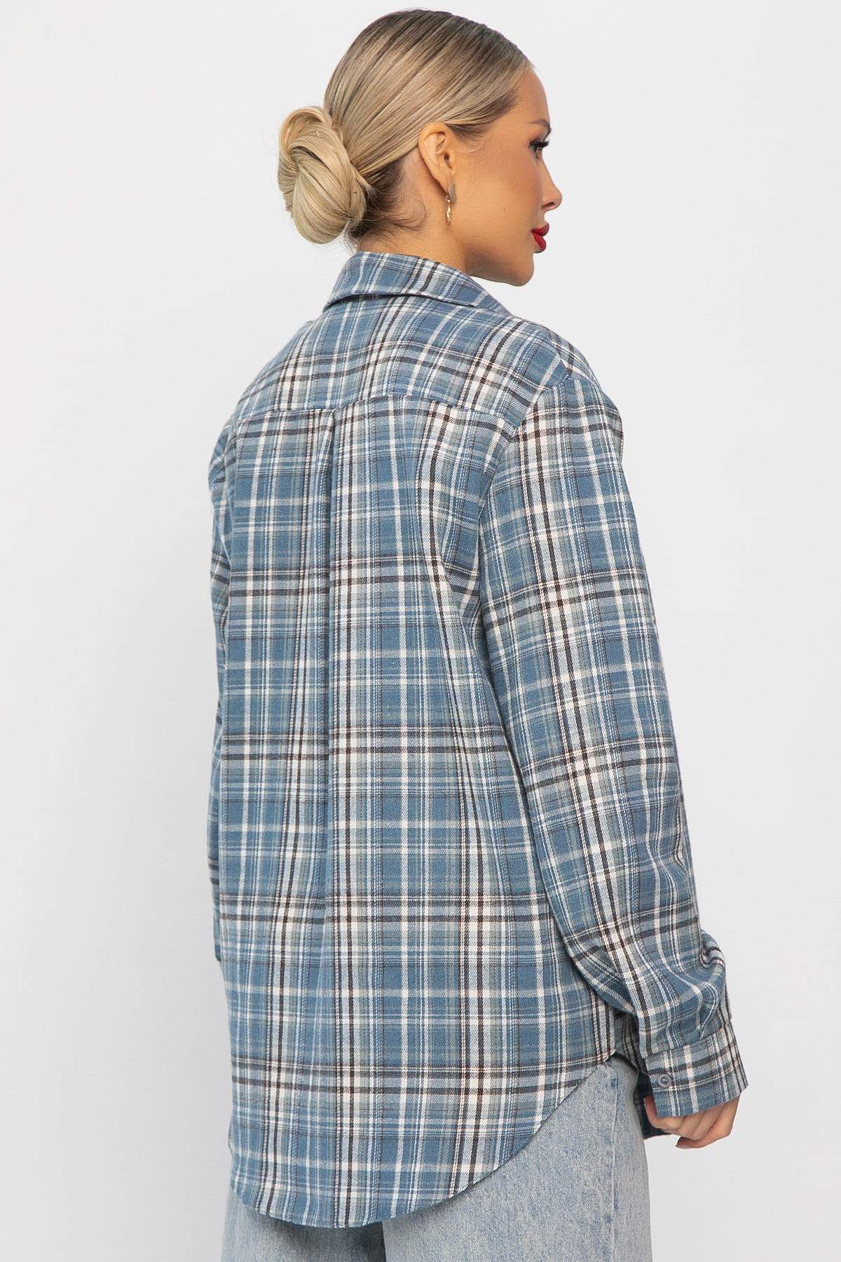 Рубашка Денни (джинс) Б14134-7М