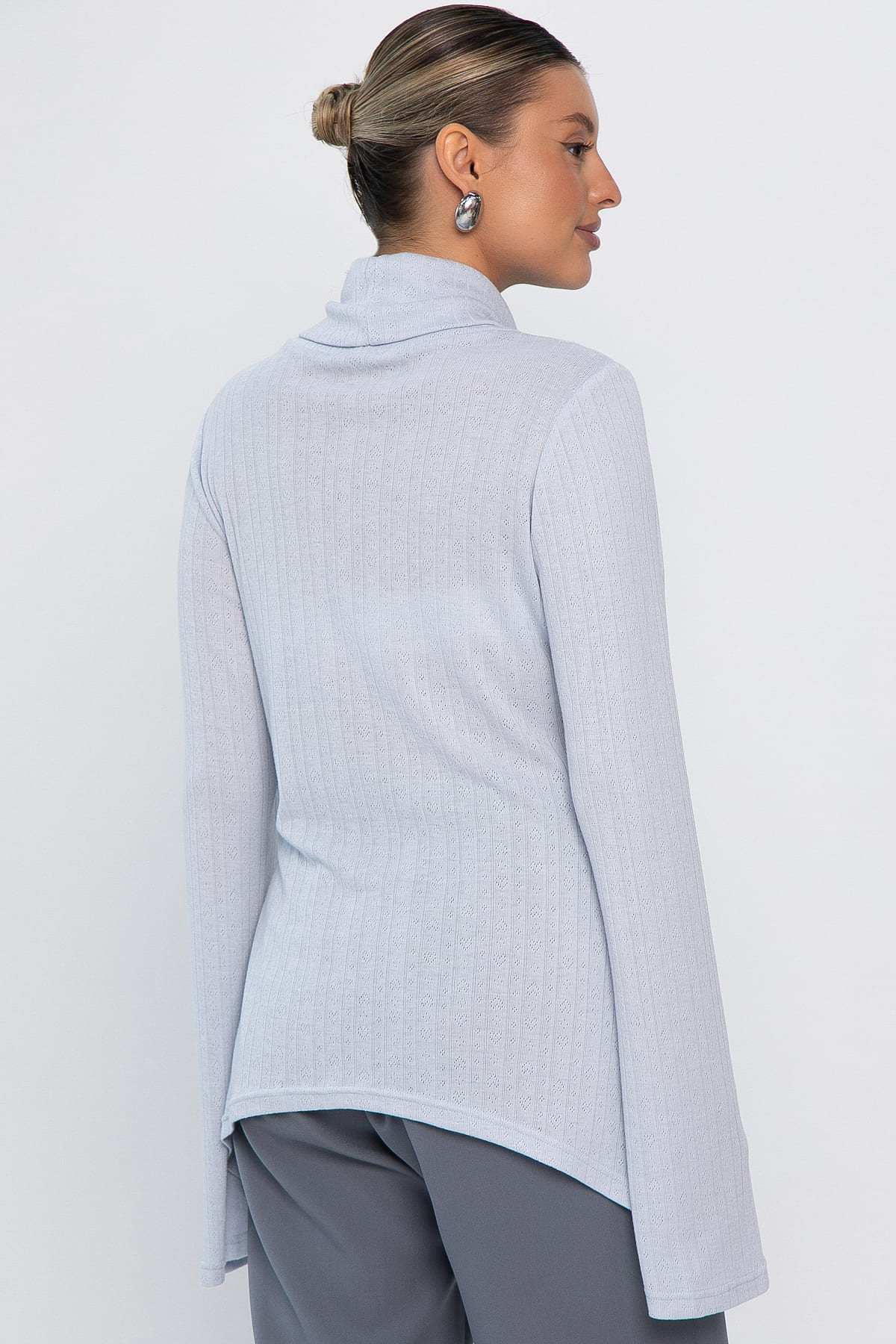 Джемпер В объятьях нежности (нежно-голубой) Б14447-4М