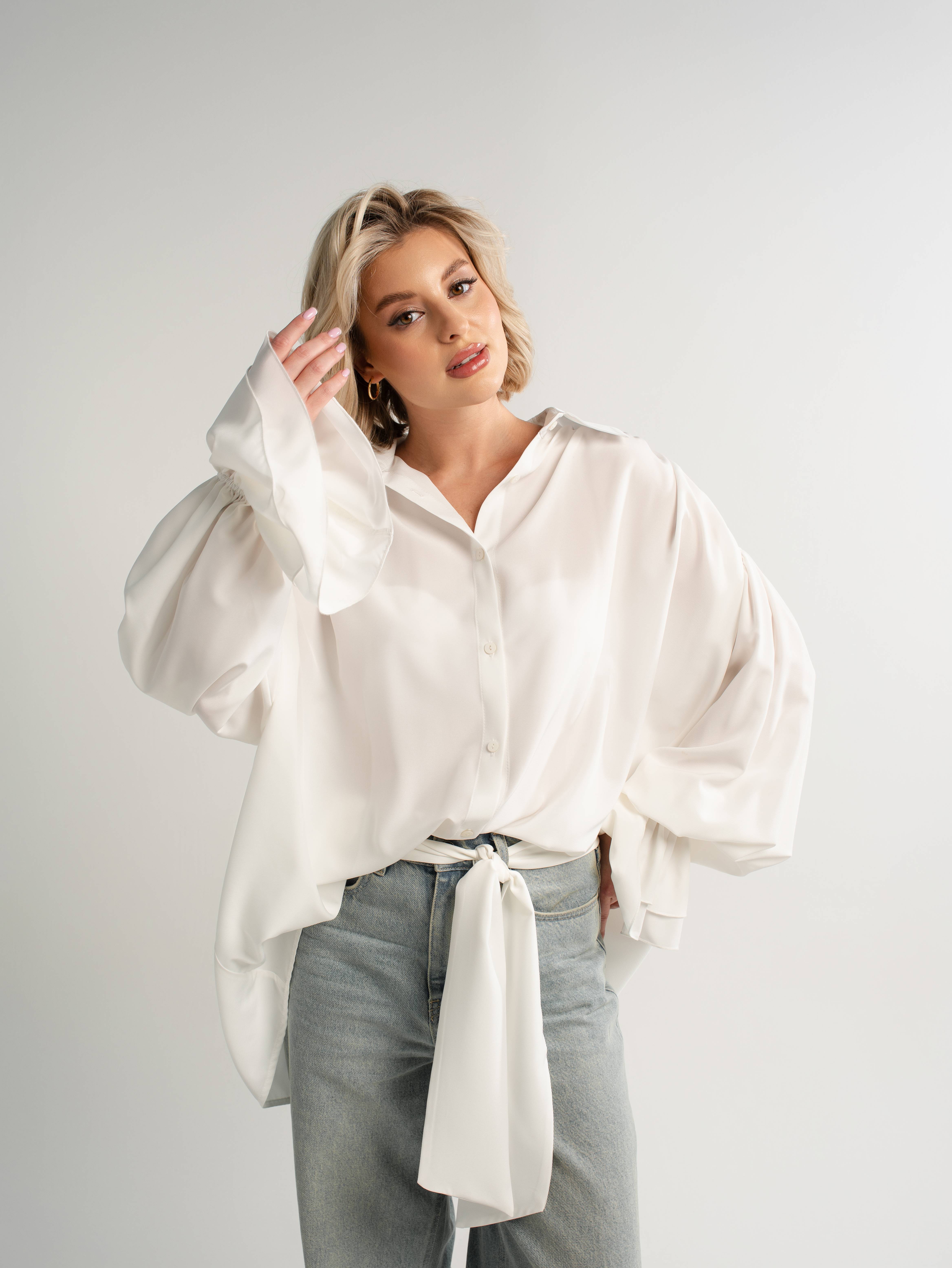 Блуза Присцилла (экрю) Б14950-5М