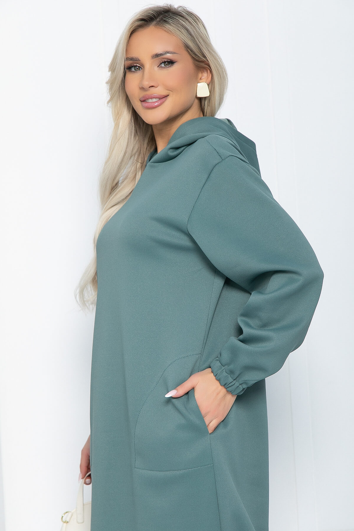 Платье Элоиза (зеленое) П12135