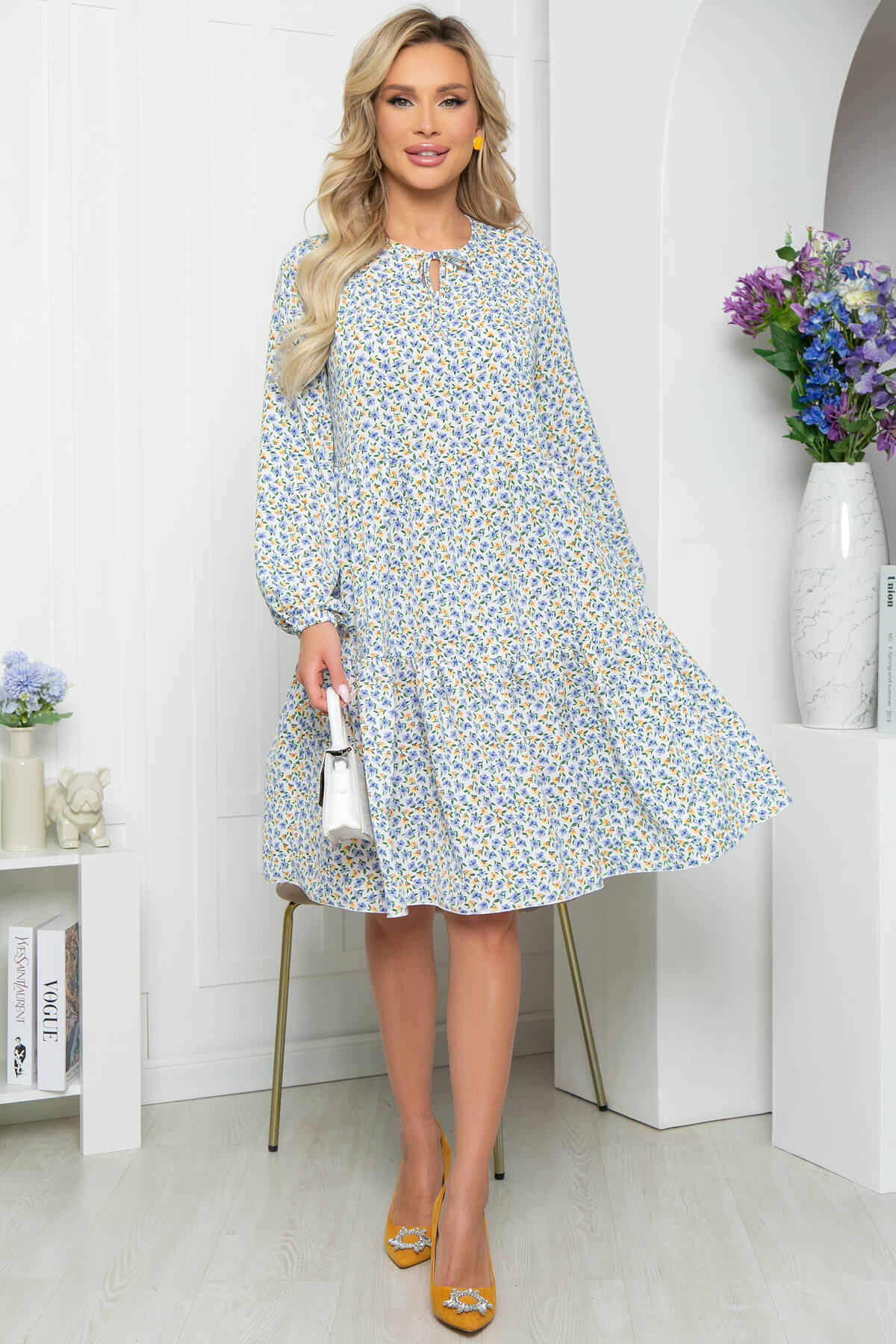 Платье "Парадиз" (цветочный луг) П8562