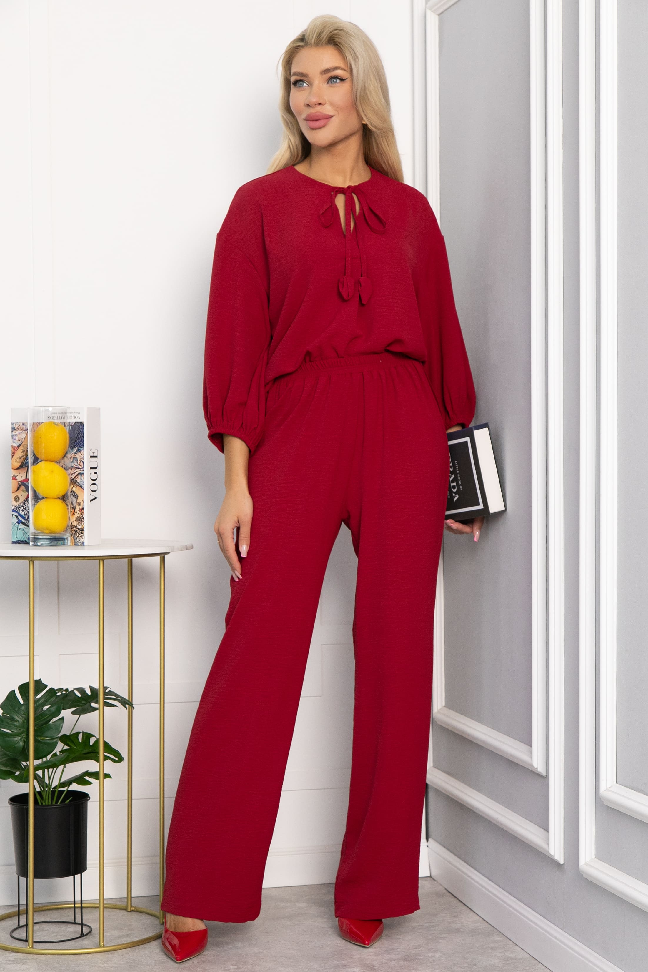 Костюм Текния (бордовый) К13581-39М