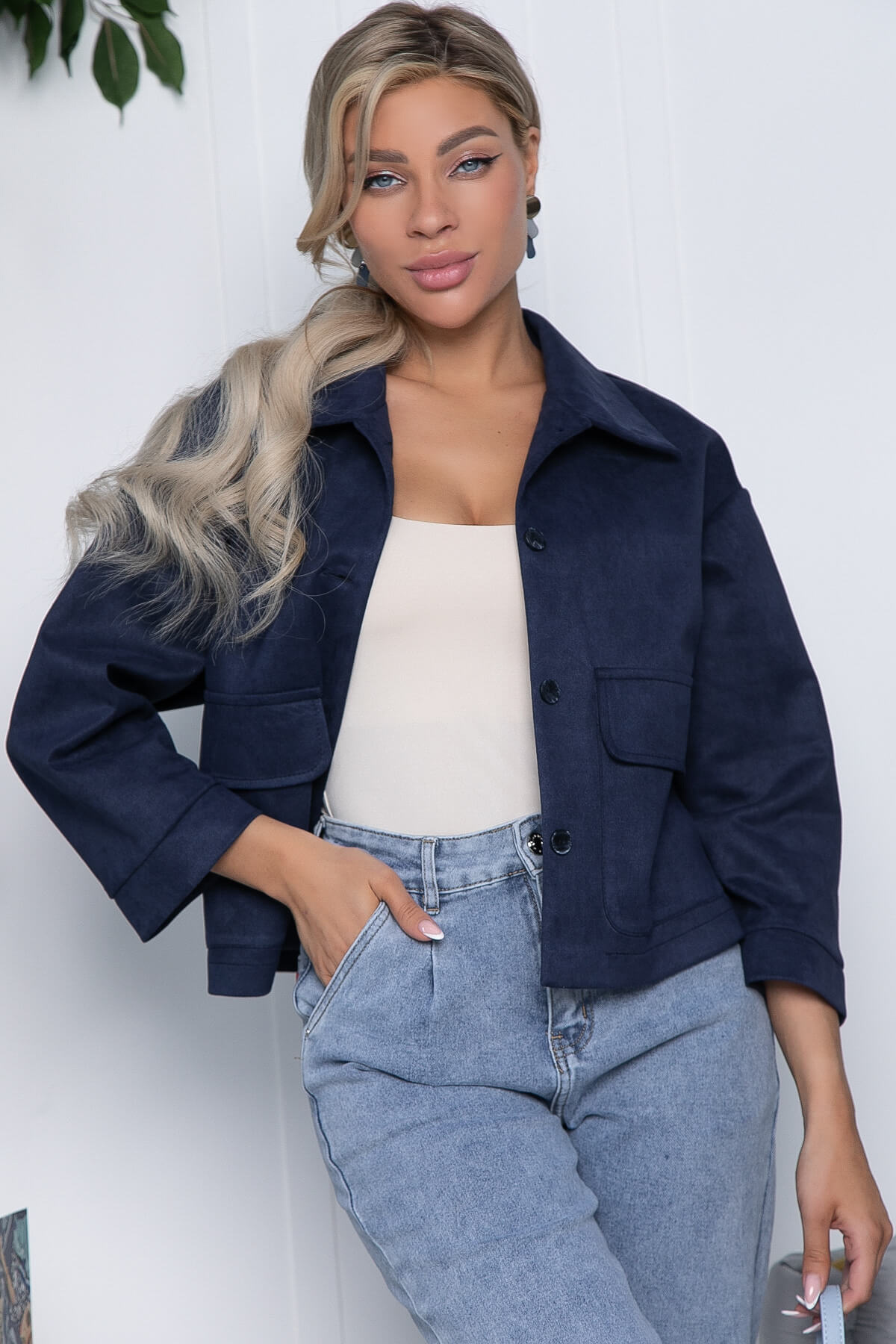 Жакет Алекса (синий) Б10450