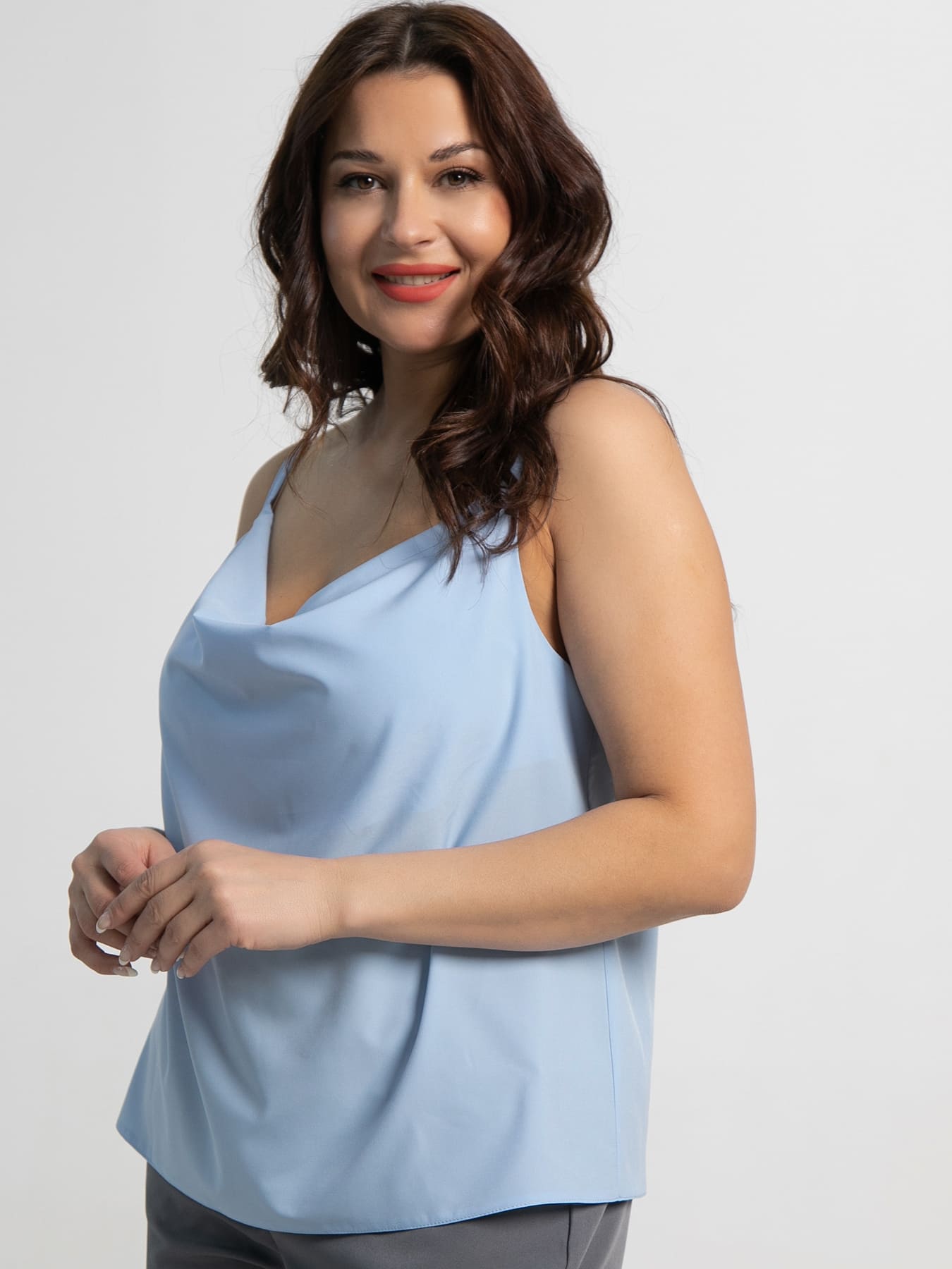 Топ Легкий штрих (голубой) Б15570-33М