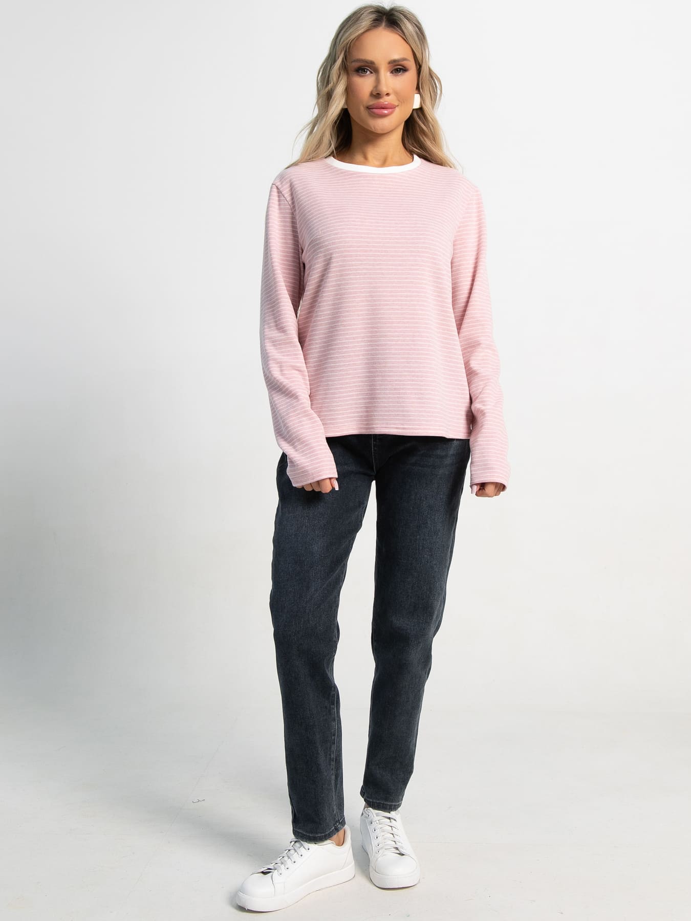 Лонгслив Твоя нежность (розовый) Б15603-7М