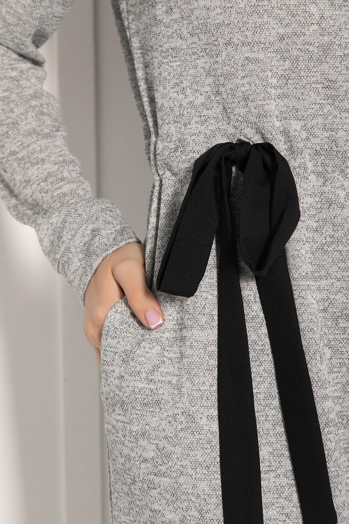 Платье Бонита (светло-серое) П12675-30