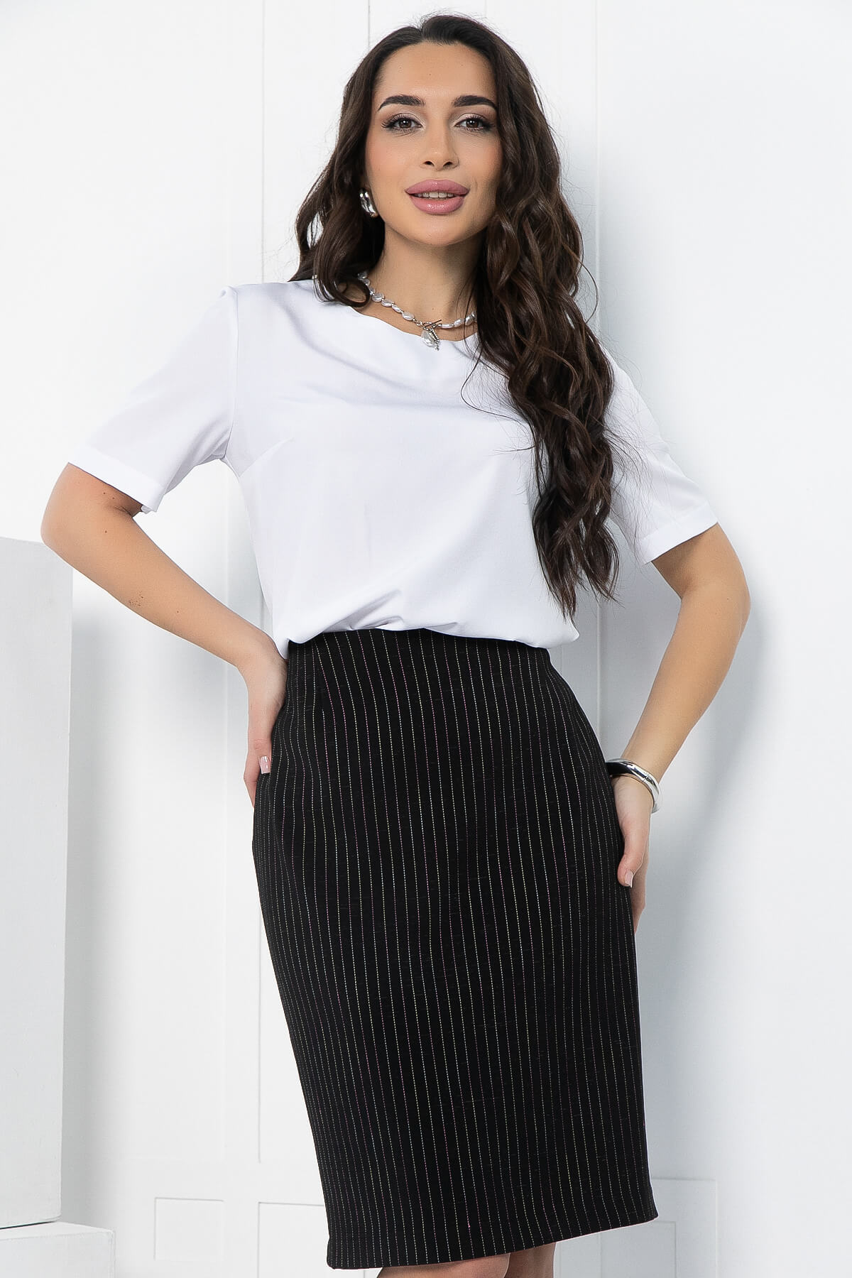 Юбка Смелый образ (черная) Ю12778-8М