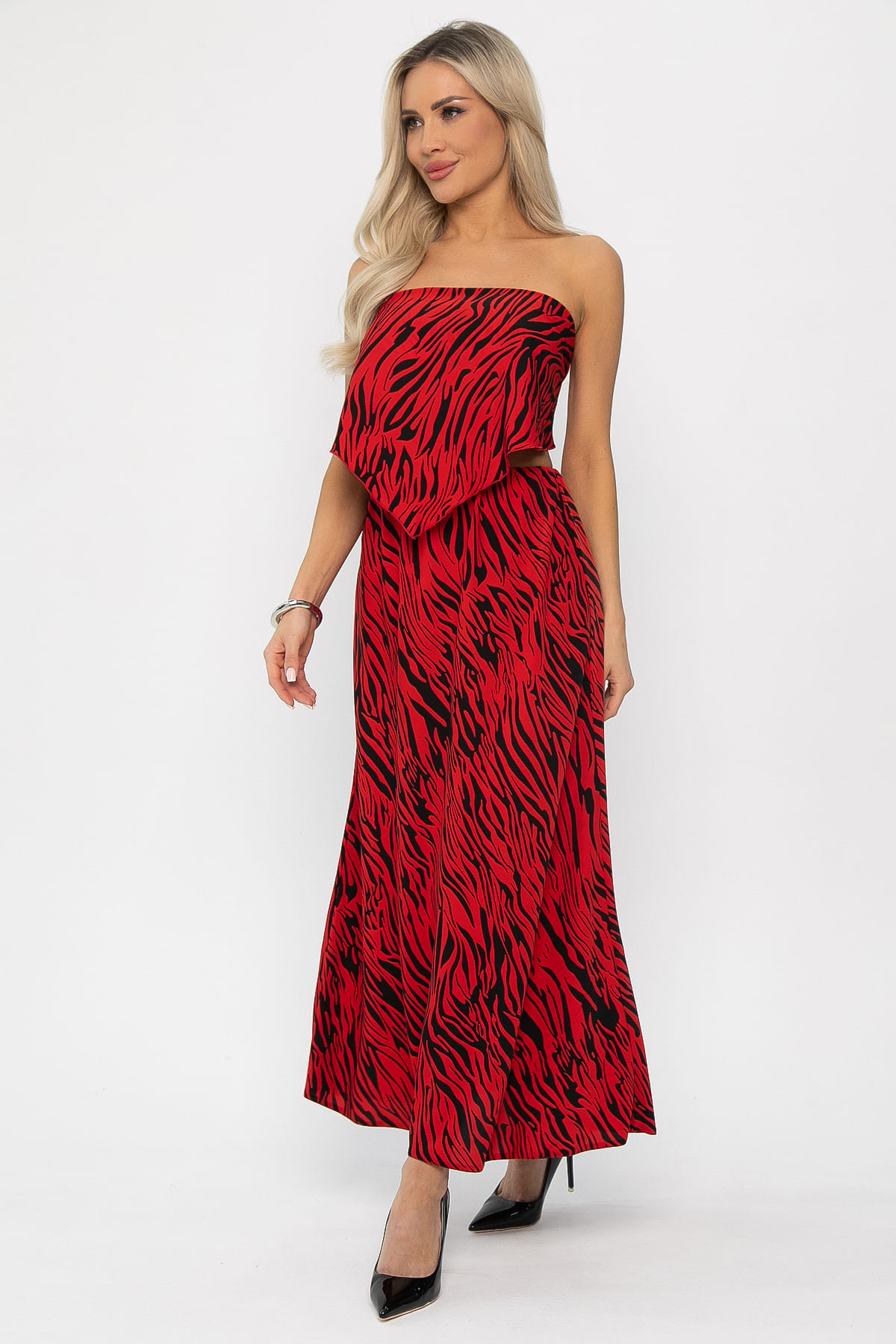 Юбка Лантана (красная) Ю13742-6М