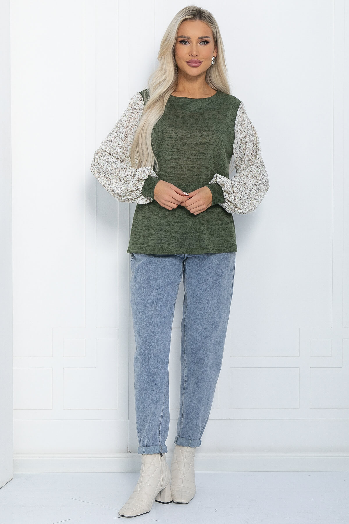 Джемпер Василиса (хаки) Б12250-30