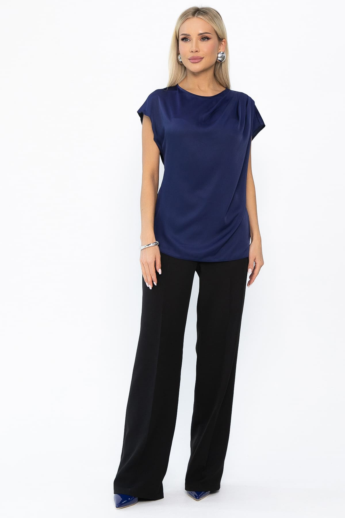 Блуза Маркиза (сапфир) Б13838-30М