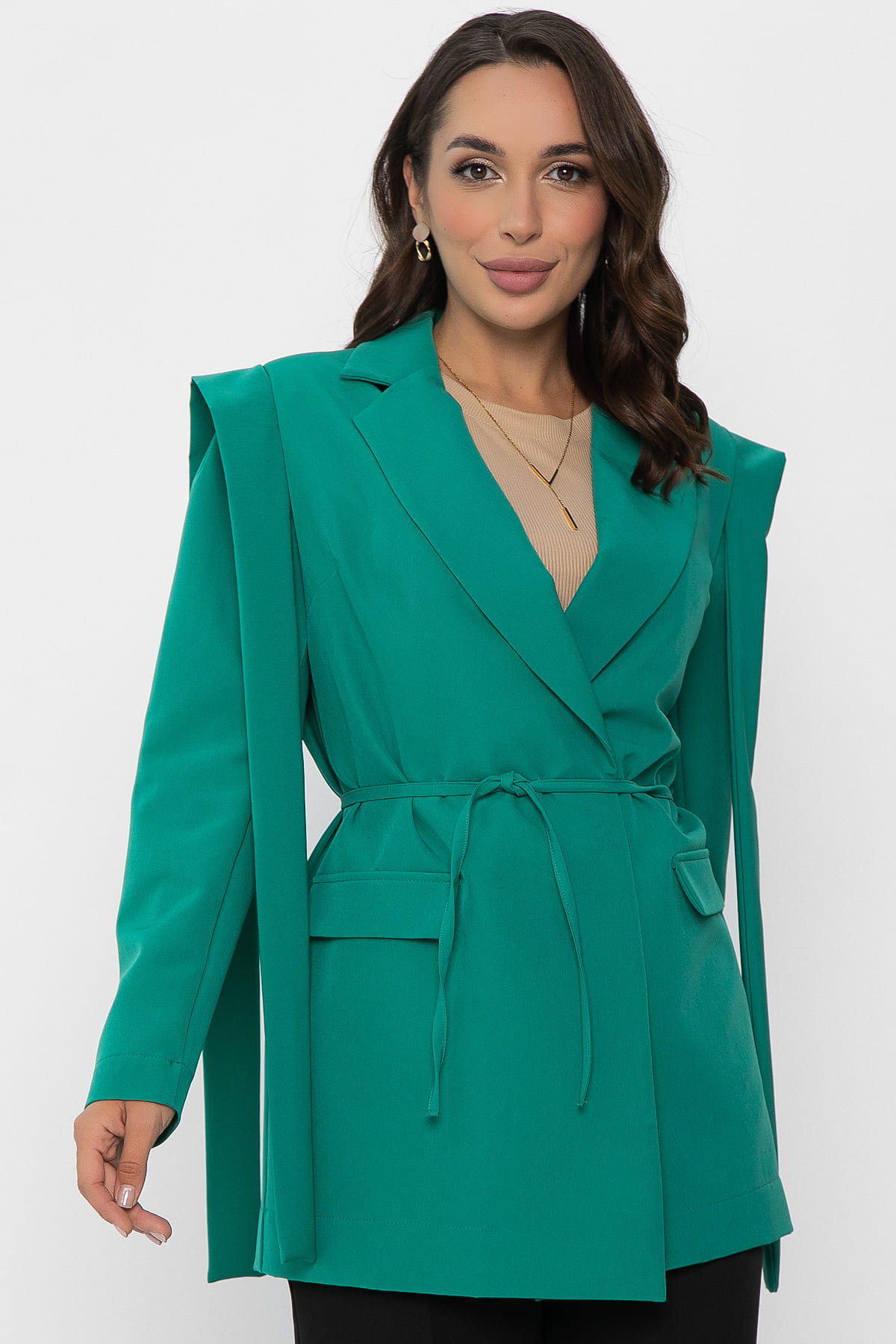 Жакет Лоретта (зеленый) Б14065-25М