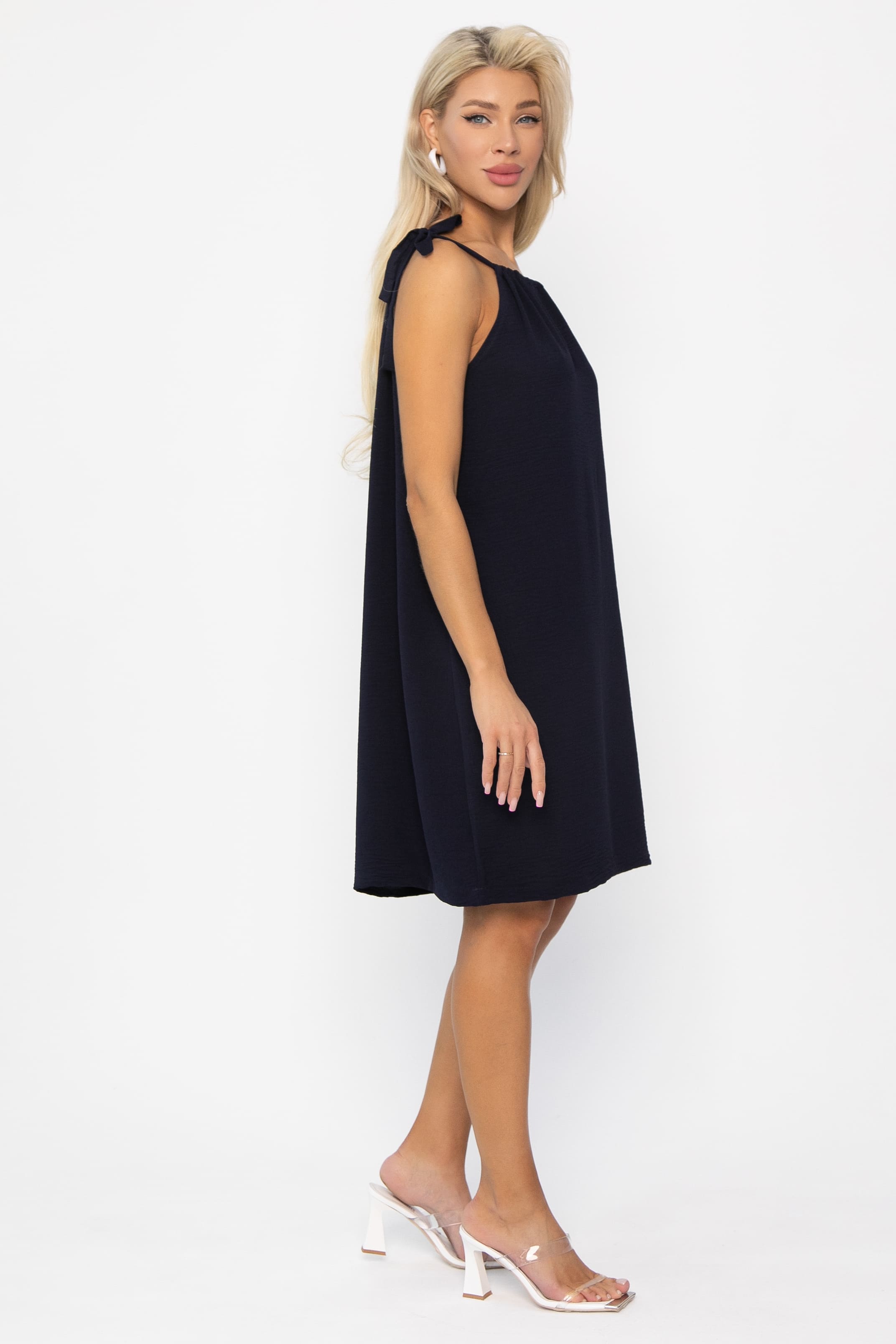 Сарафан Укрась лето! (синее) П13734-10М