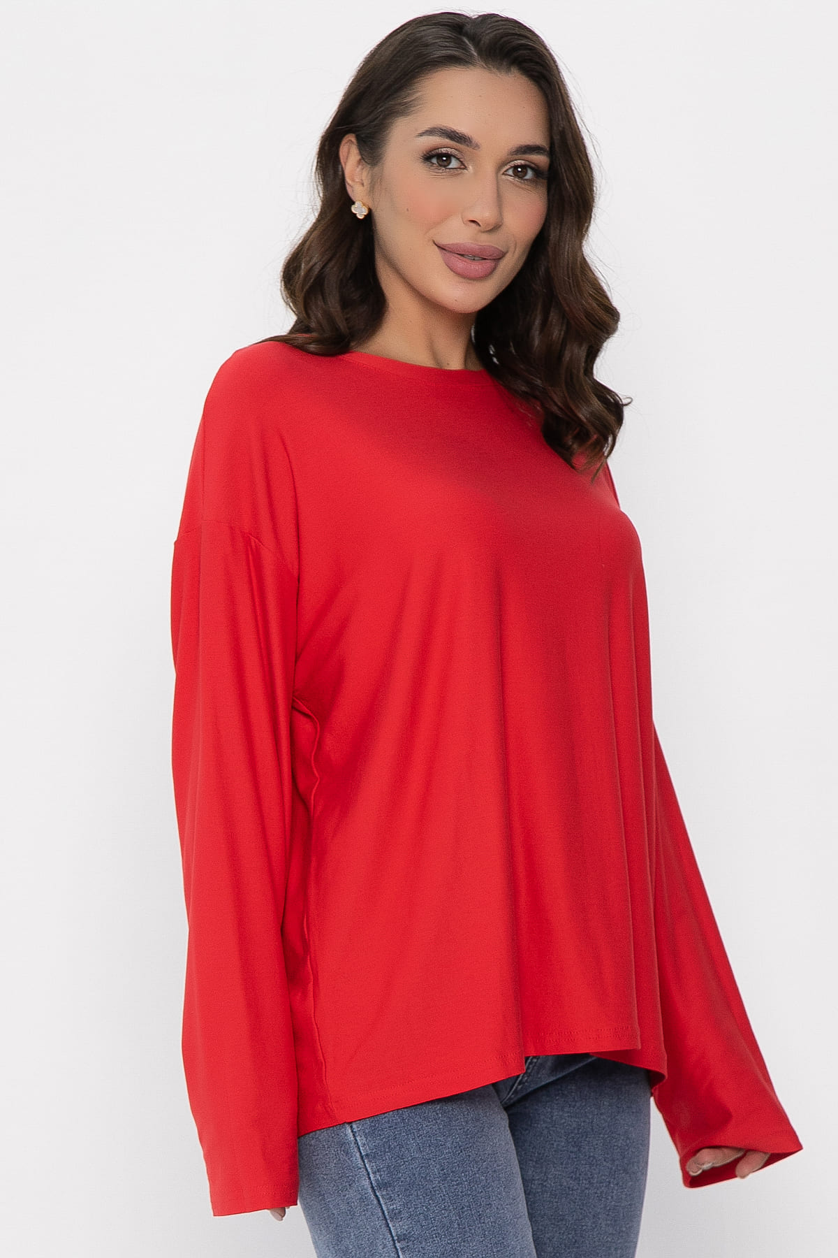 Лонгслив Элвис (красный) Б14054-25М