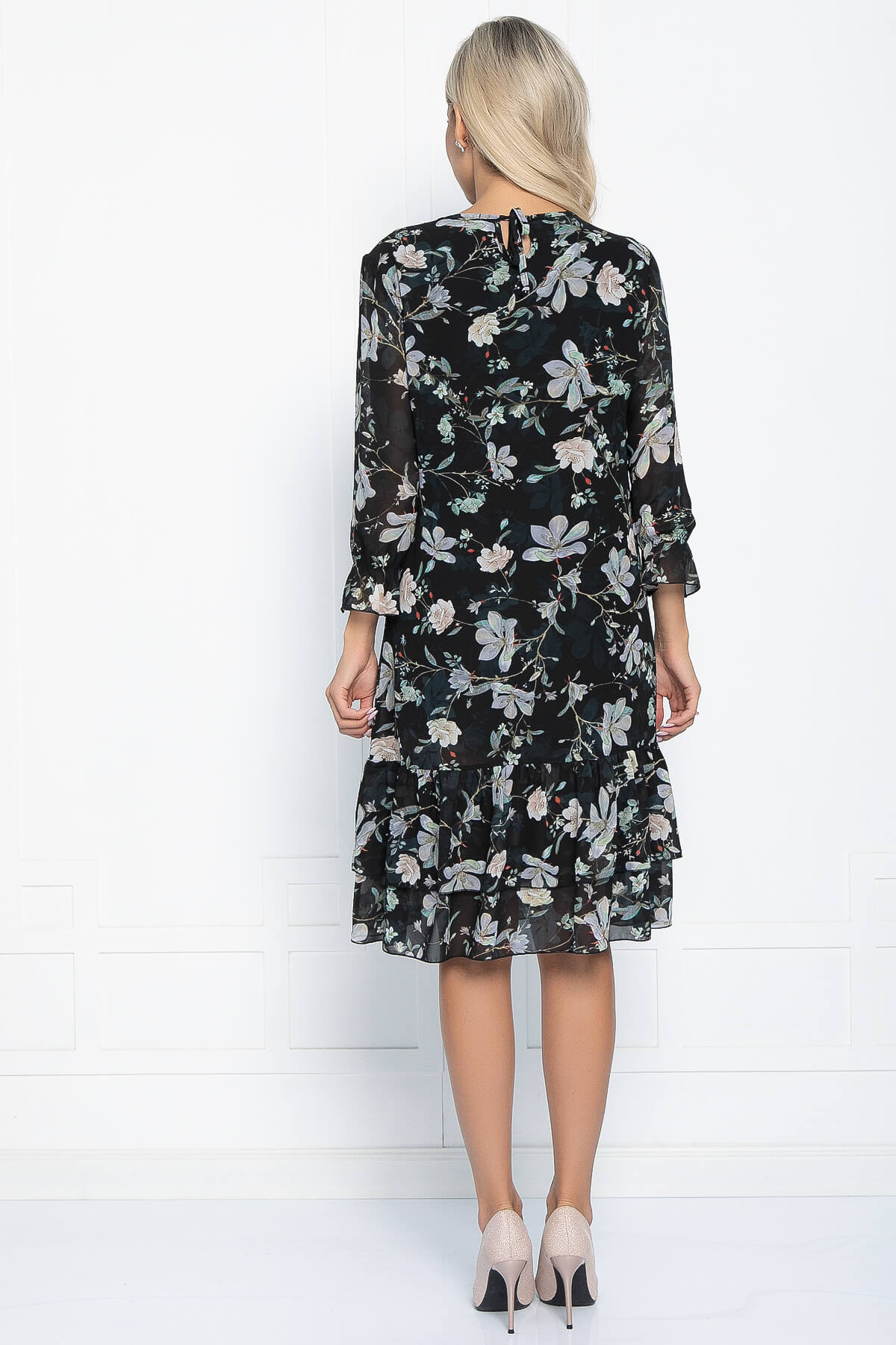 Платье Миссис (черное) П11169