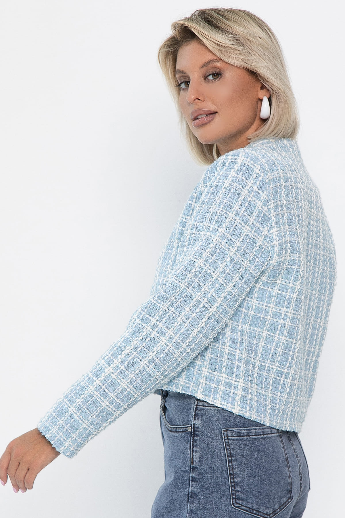 Жакет Дольче (голубой) Б14154-7М