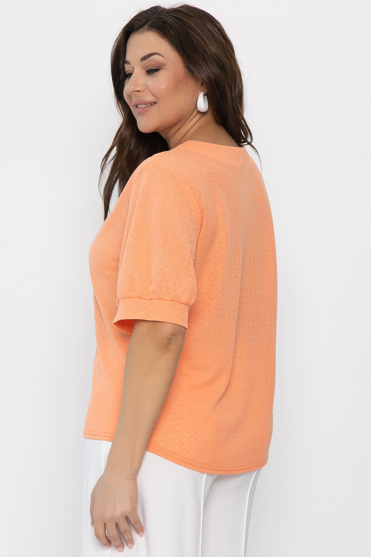 Блуза Лара (оранжевая) Б13855-3М