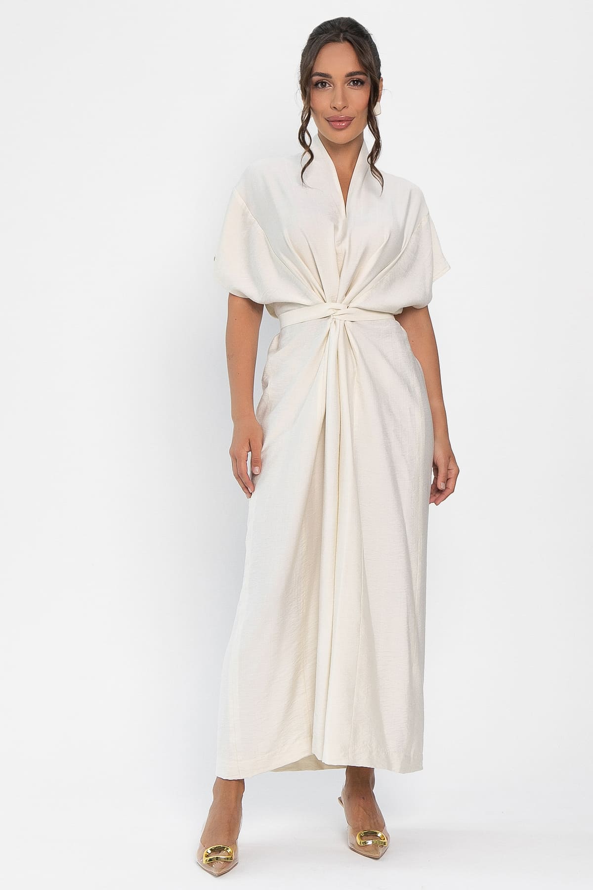 Платье Исландия (молочное) П14009-30М