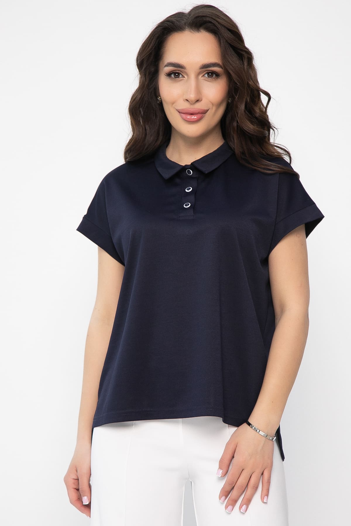 Поло Юлиана (синее) Б13636-10М