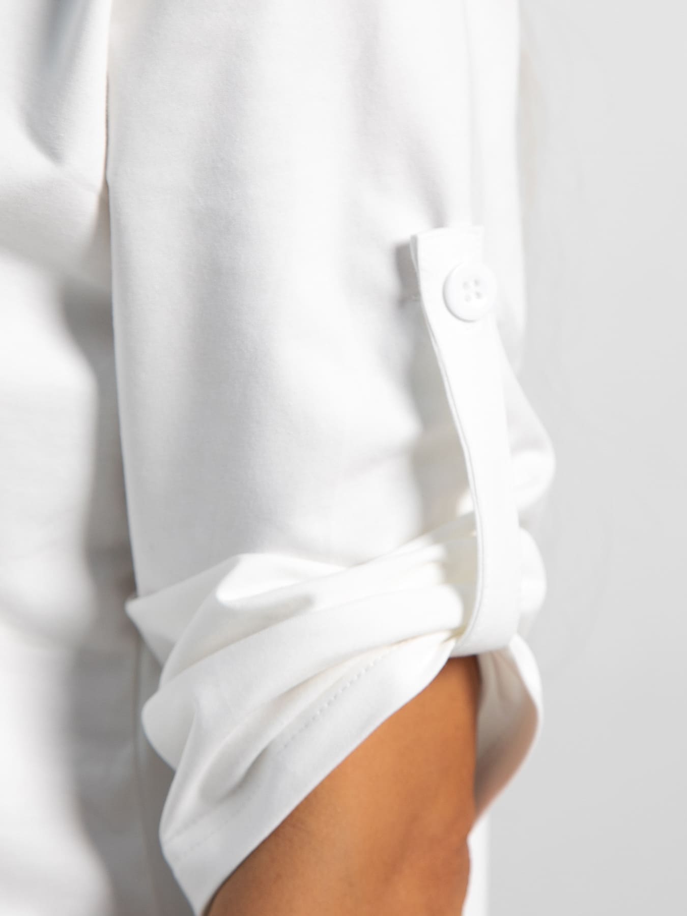 Блуза Экзотика (белая) Б15424-18М