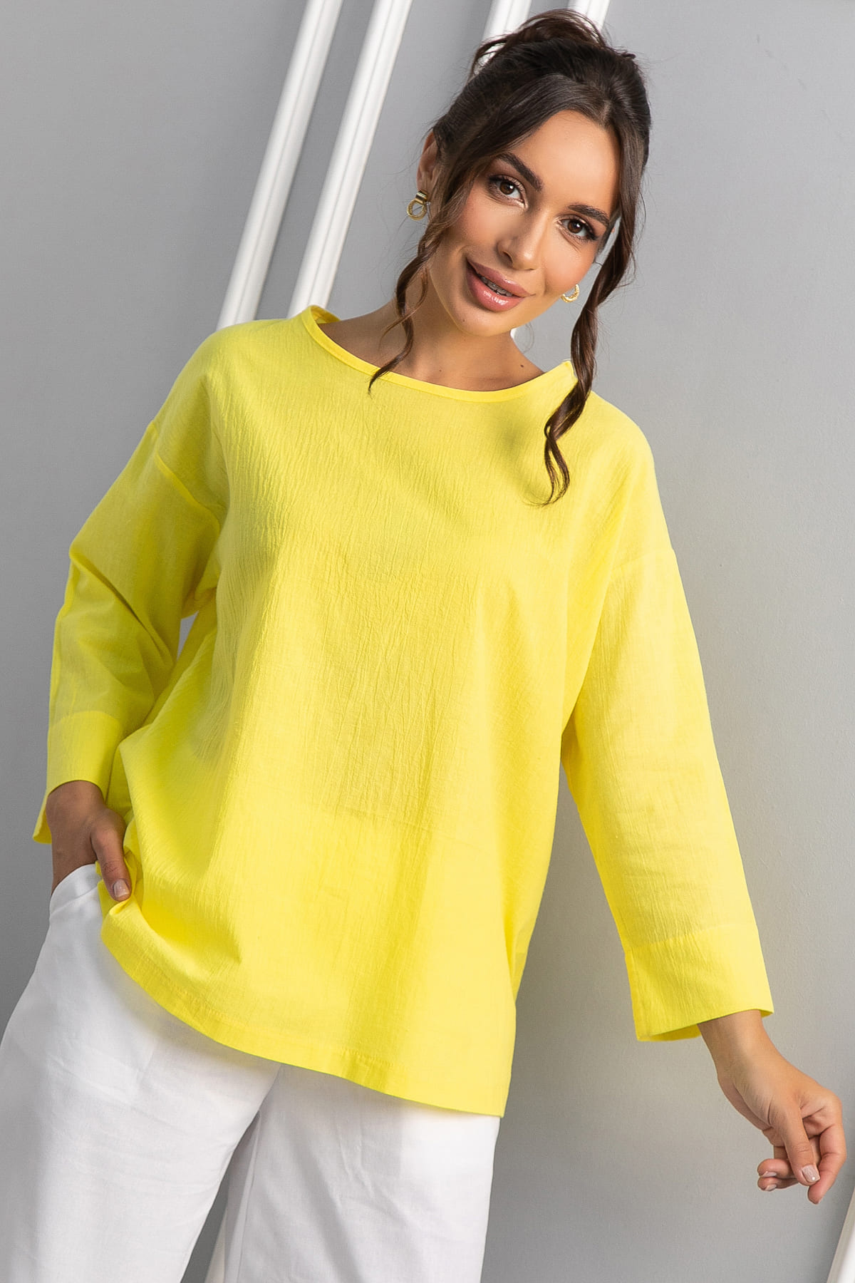 Лонгслив Пляж (желтый) Б13988-25М