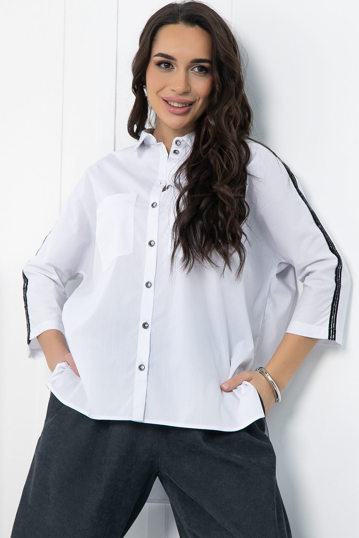 Рубашка Волшебница (белая) Б12812-10М