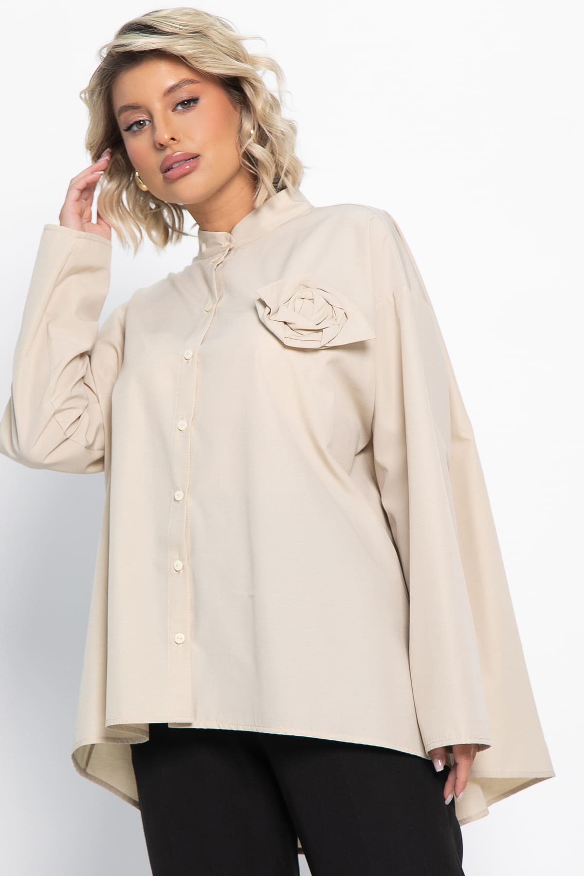 Блуза Луиза (бежевая) Б15029-39М