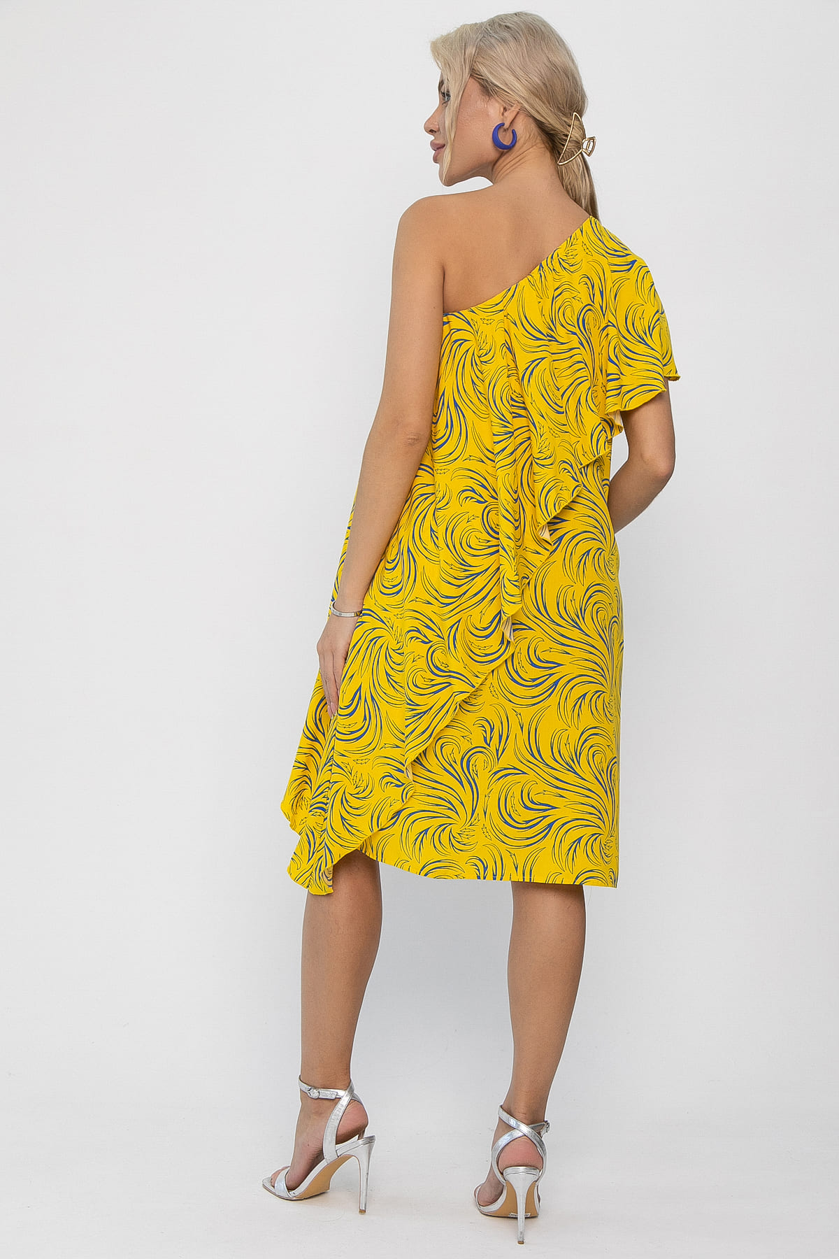 Платье Шардоне (ярко-желтое) П13771-36М