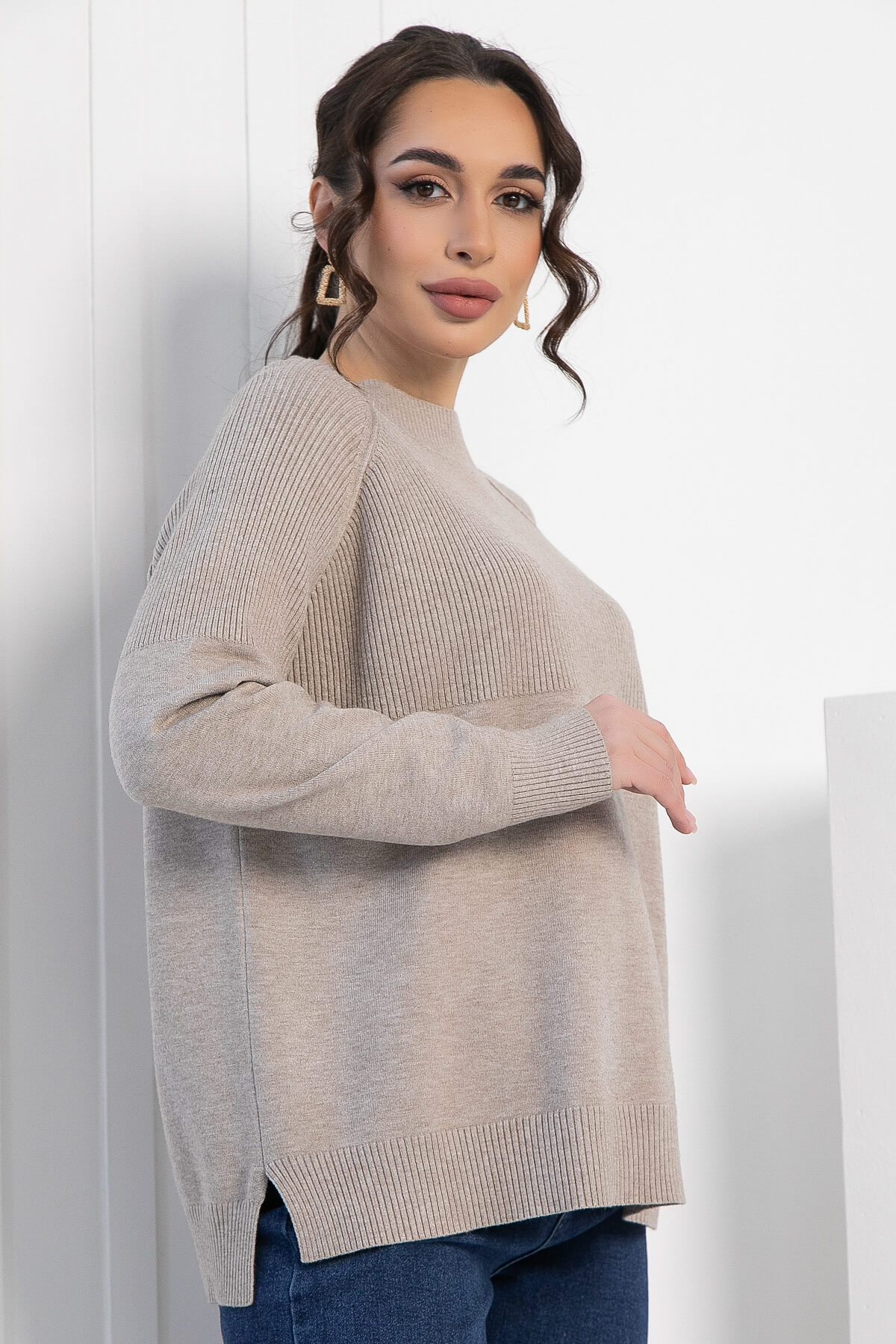 Джемпер Амбассадор (песочный) Б12898-12М